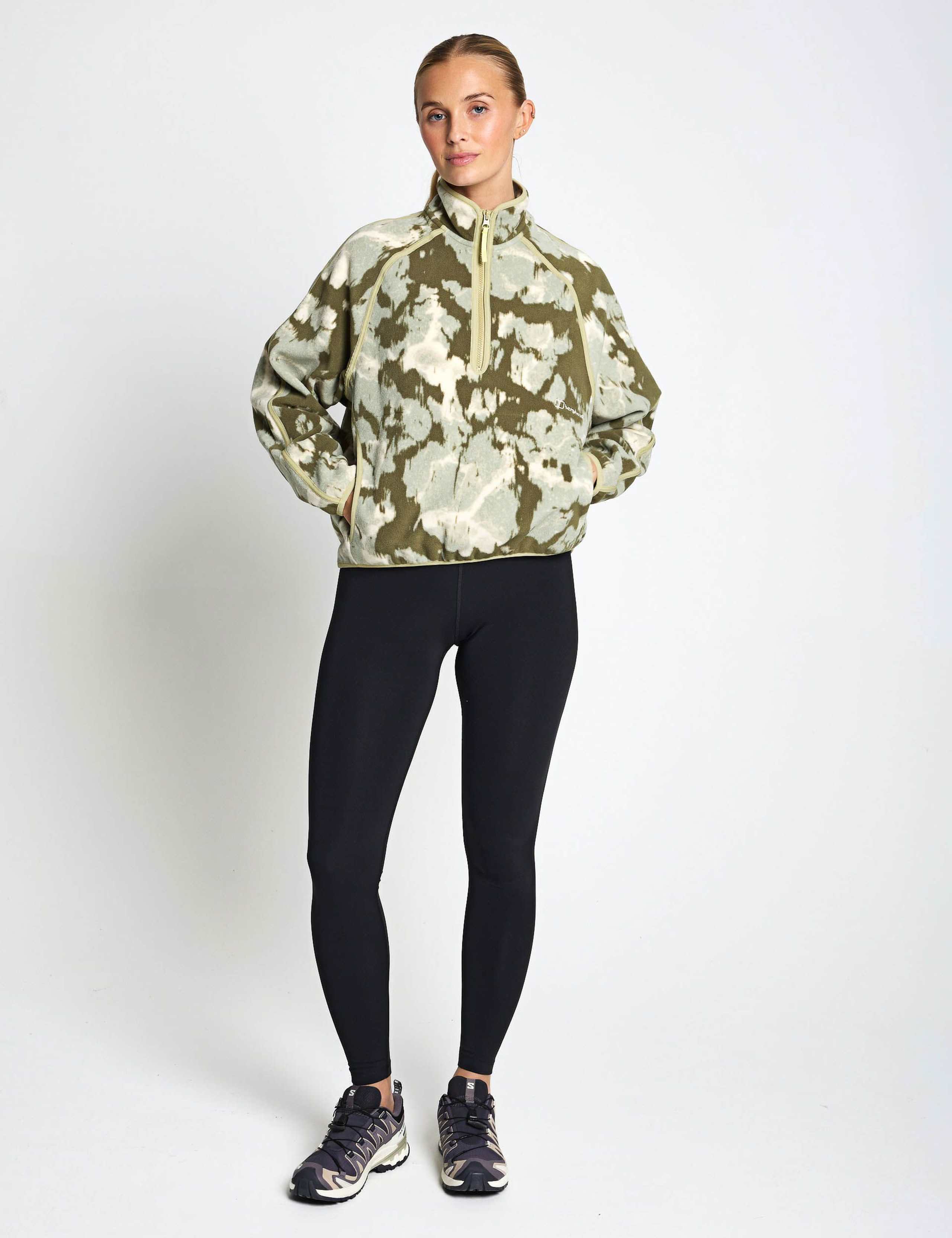 Bamburgh Printed Half Zip Funnel Neck Fleece 4 of 6