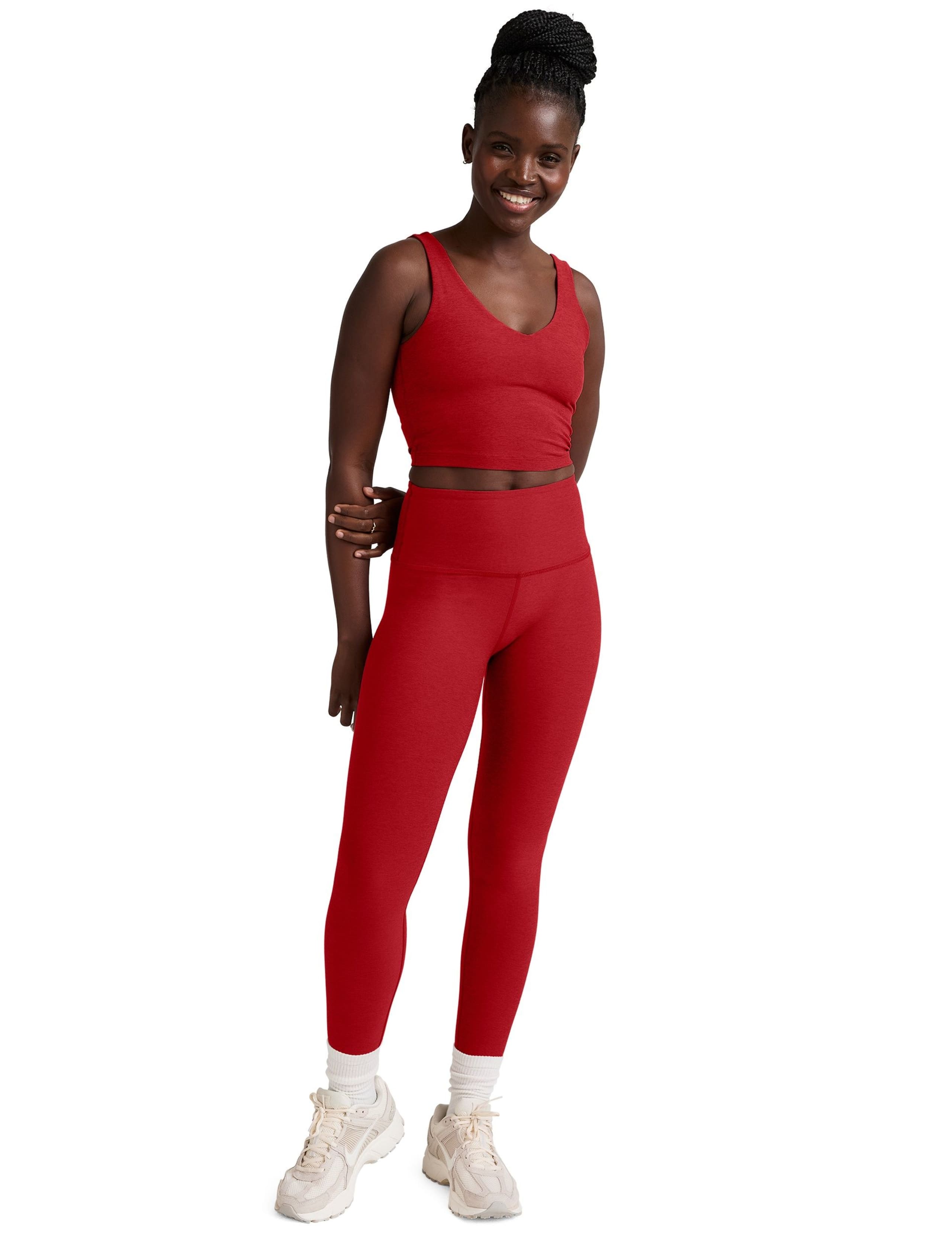 Spacedye Good Day V-Neck Crop Vest Top 2 of 4