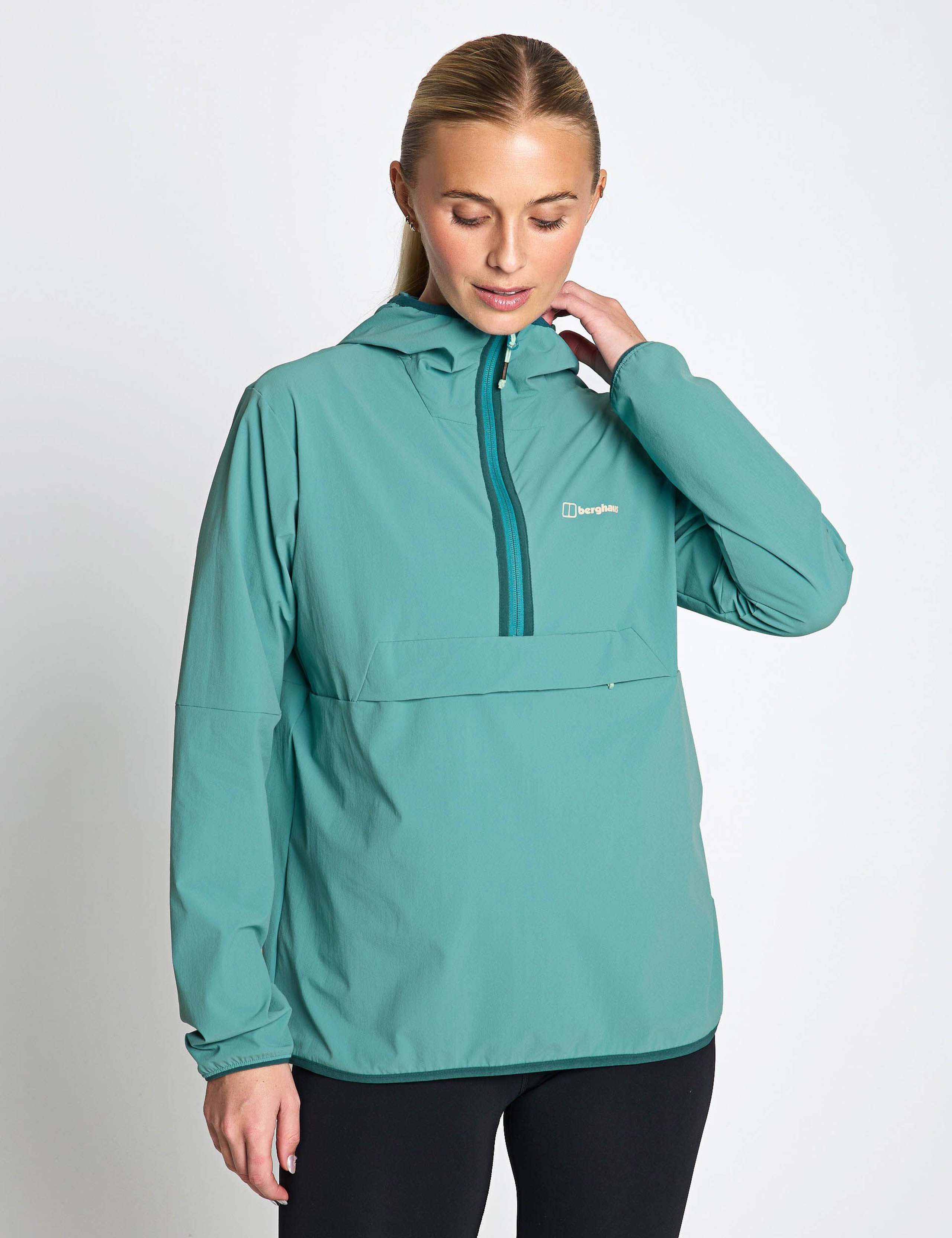 Wandermoor Hooded Half Zip Rain Jacket 4 of 6