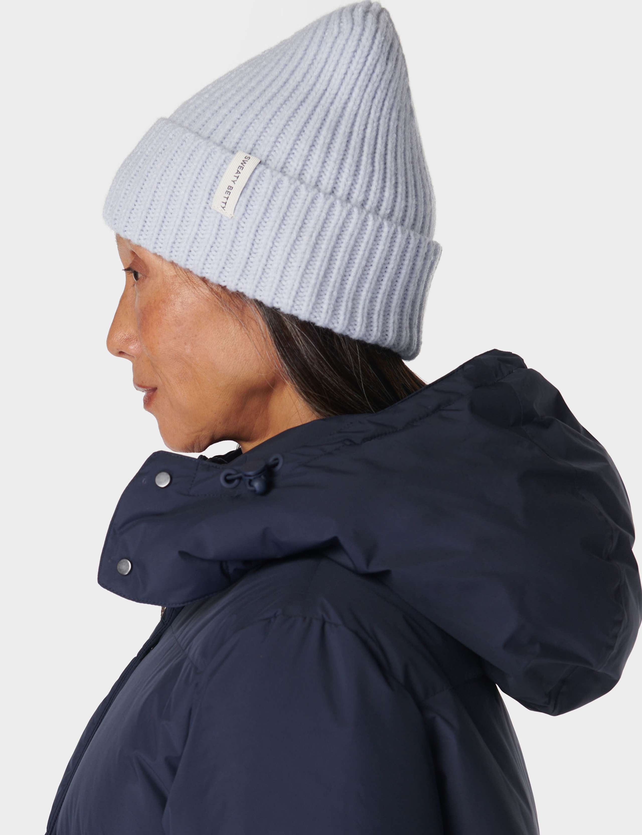 Snowfall Rib Turn Up Beanie Hat 3 of 5