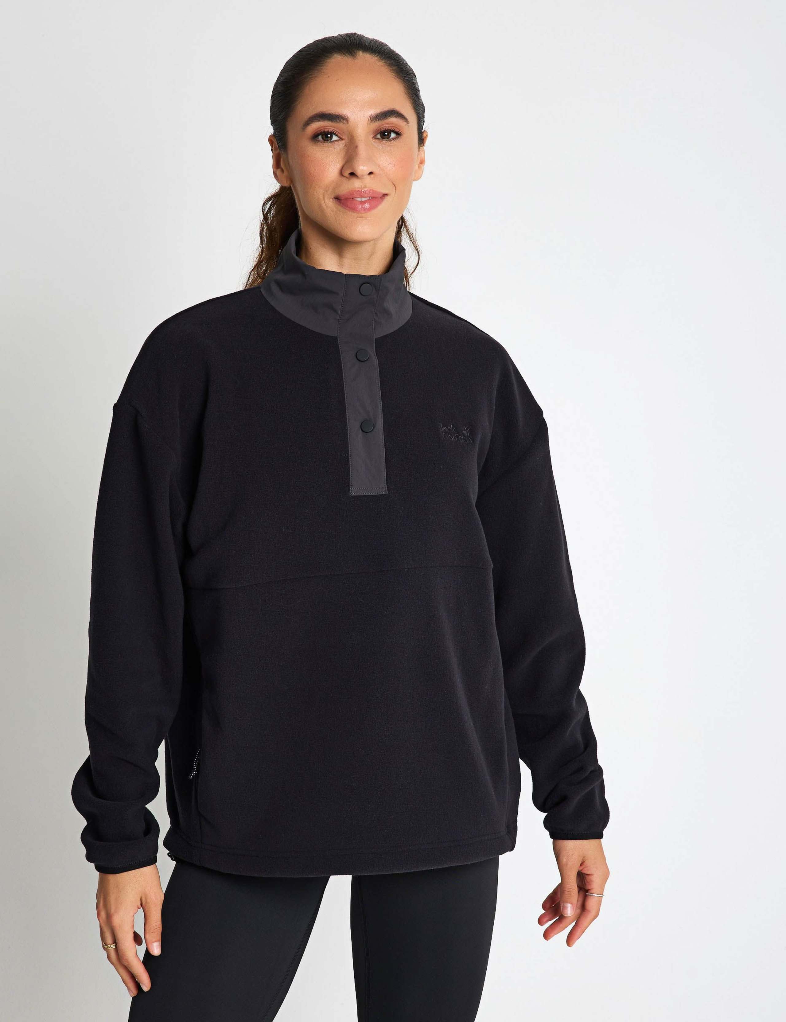 Sumetro Fleece Funnel Neck Sweatshirt 1 of 5