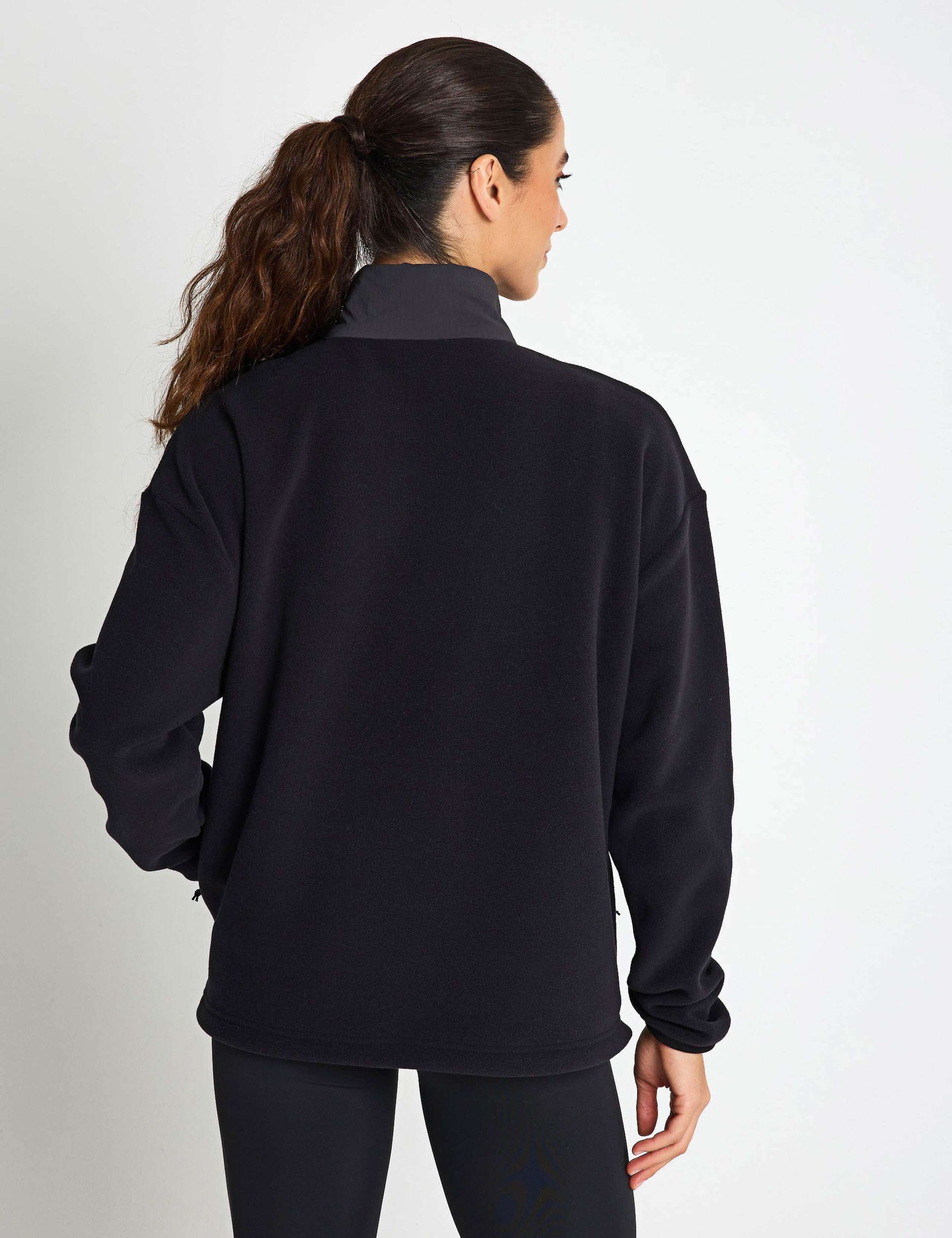 Sumetro Fleece Funnel Neck Sweatshirt 2 of 5