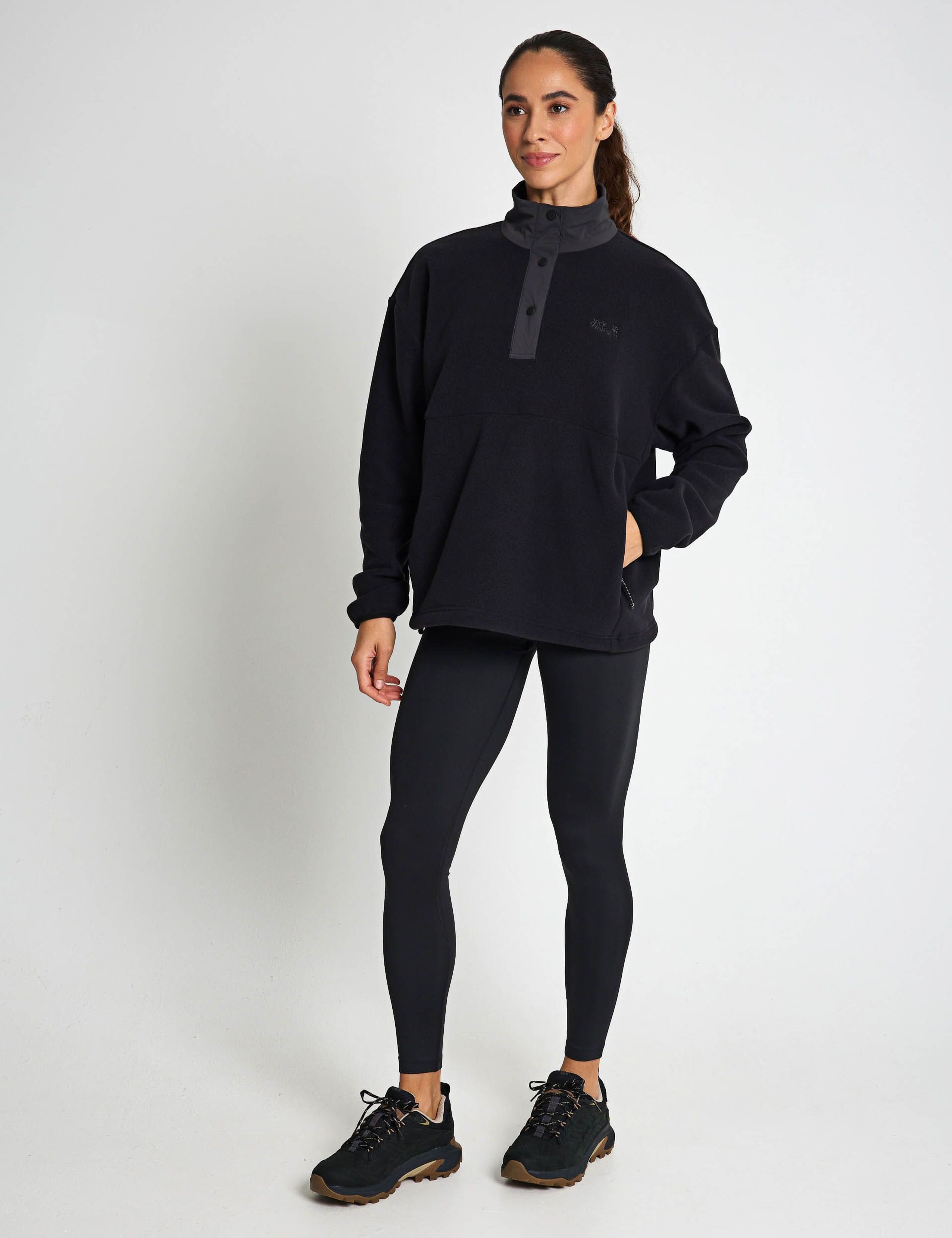 Sumetro Fleece Funnel Neck Sweatshirt 4 of 5