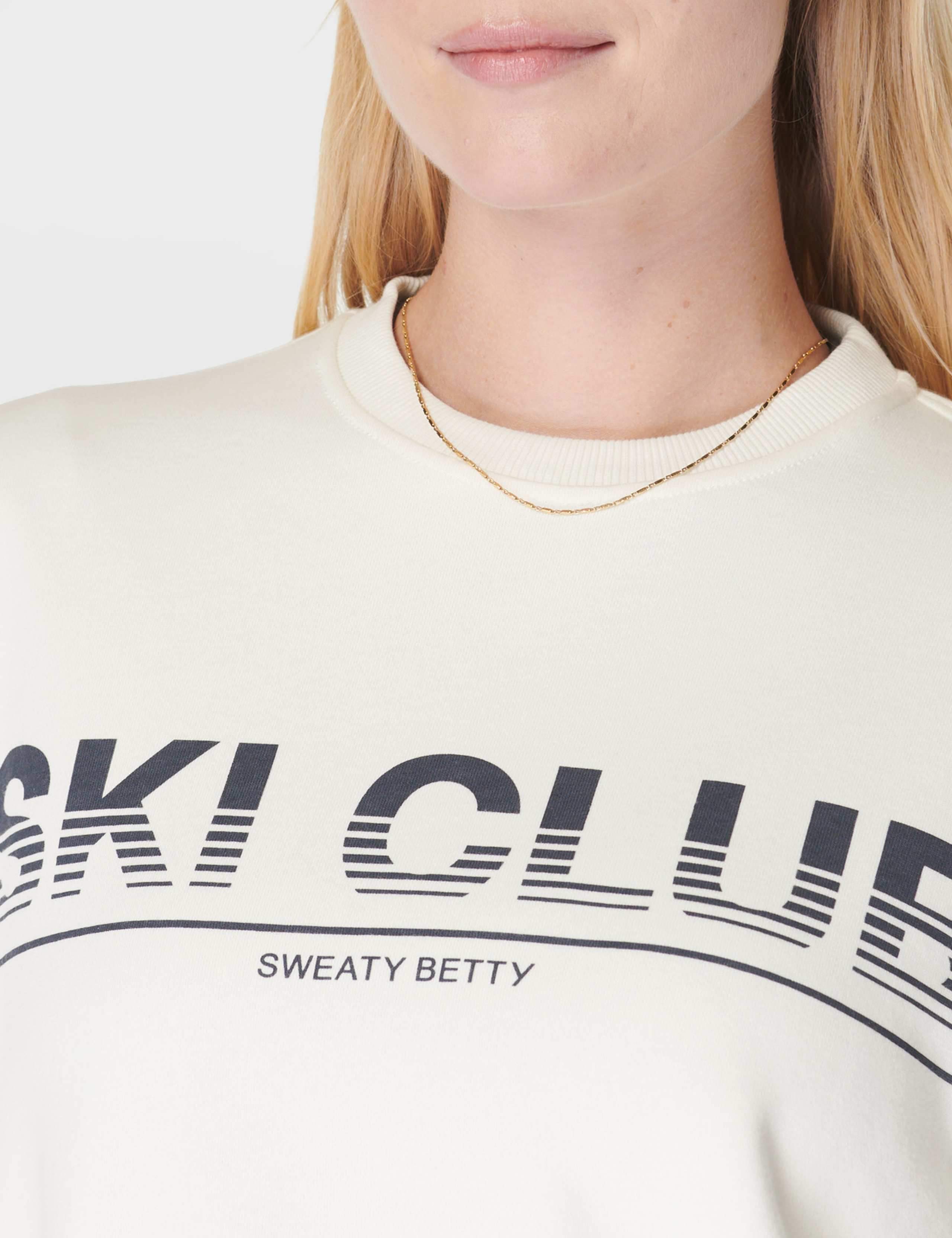 Ski Club Cotton Rich Relaxed Sweatshirt 5 of 6