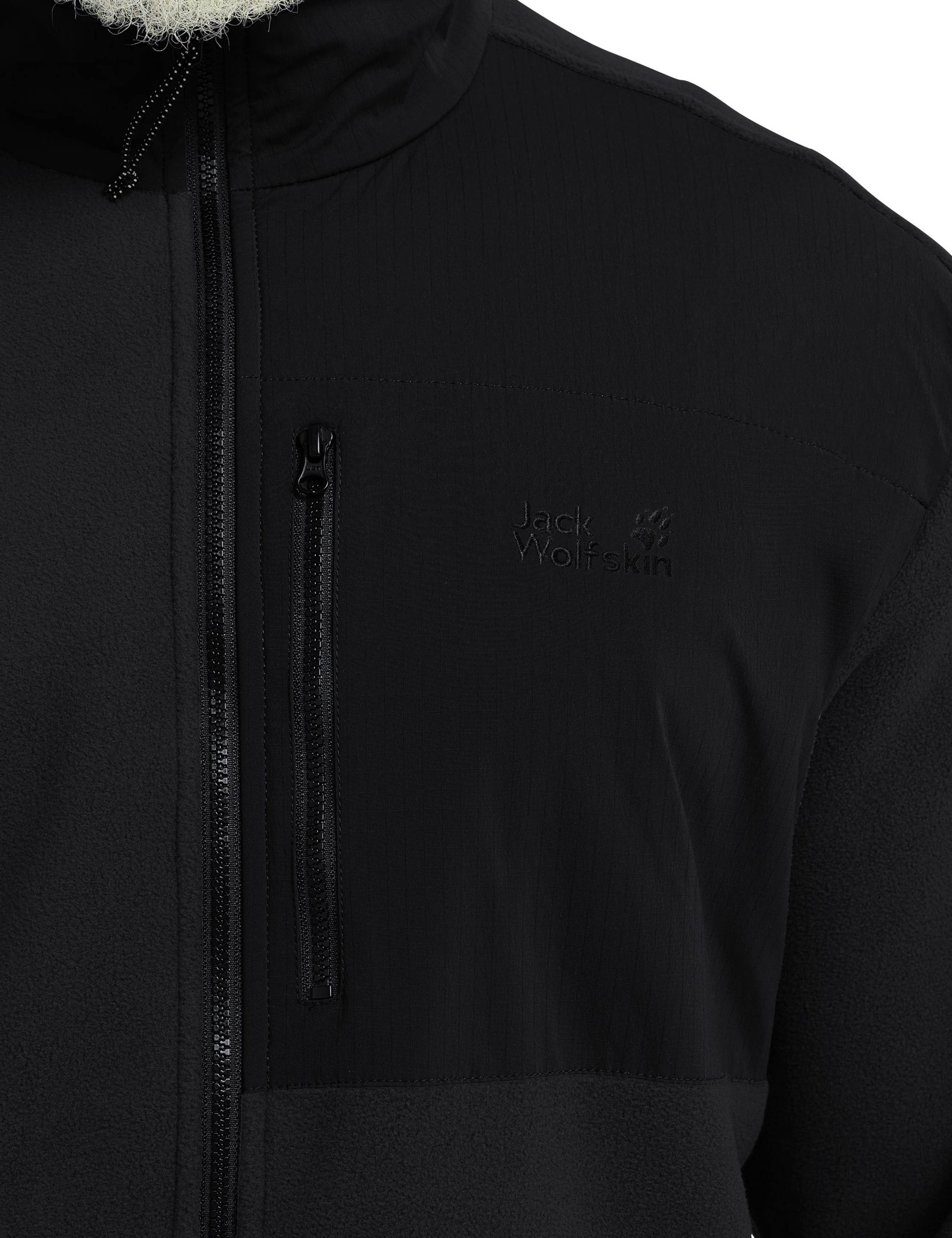 Sumetro Zip Up Funnel Neck Fleece Jacket 4 of 8