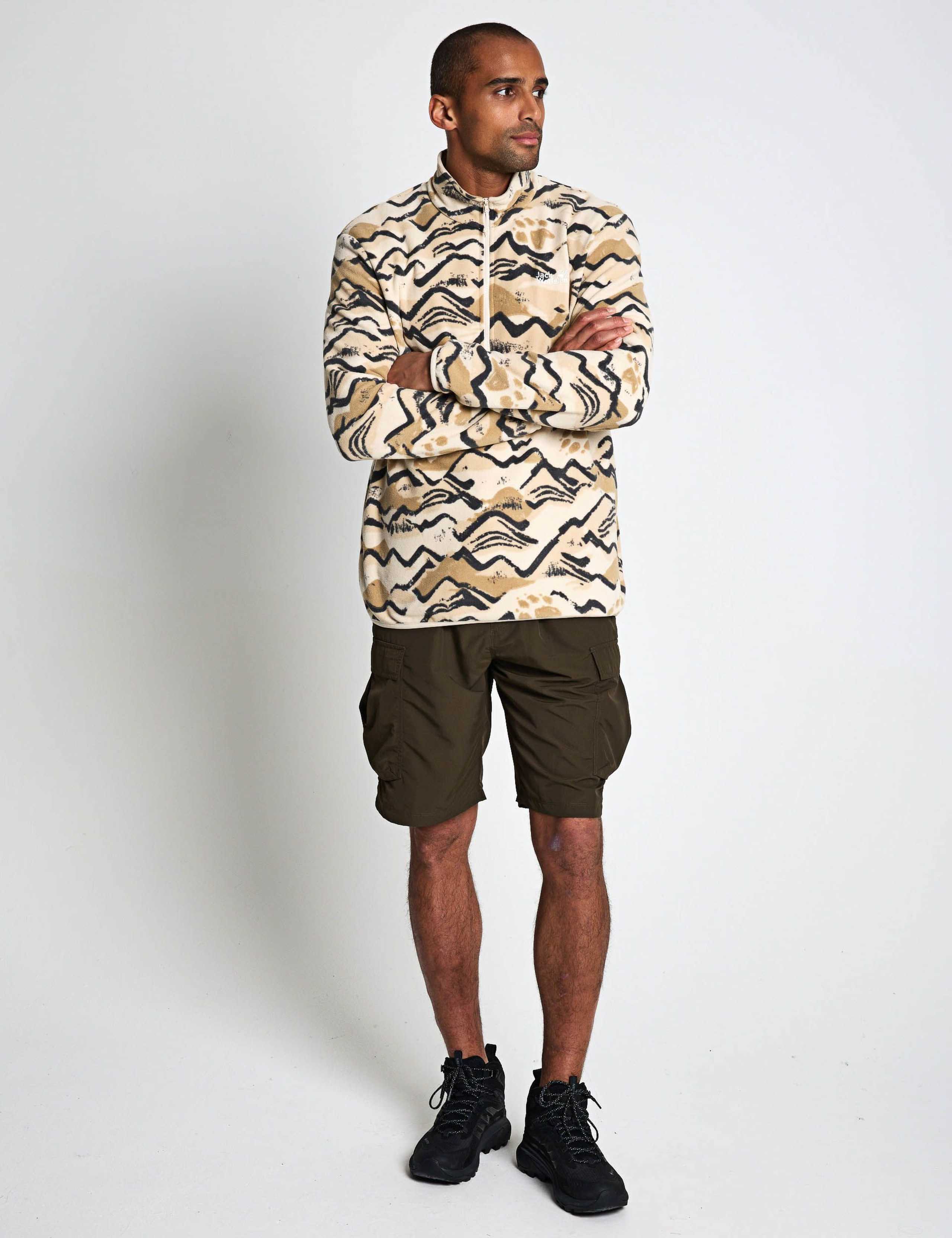 Half Zip Animal Print Jumper 3 of 4