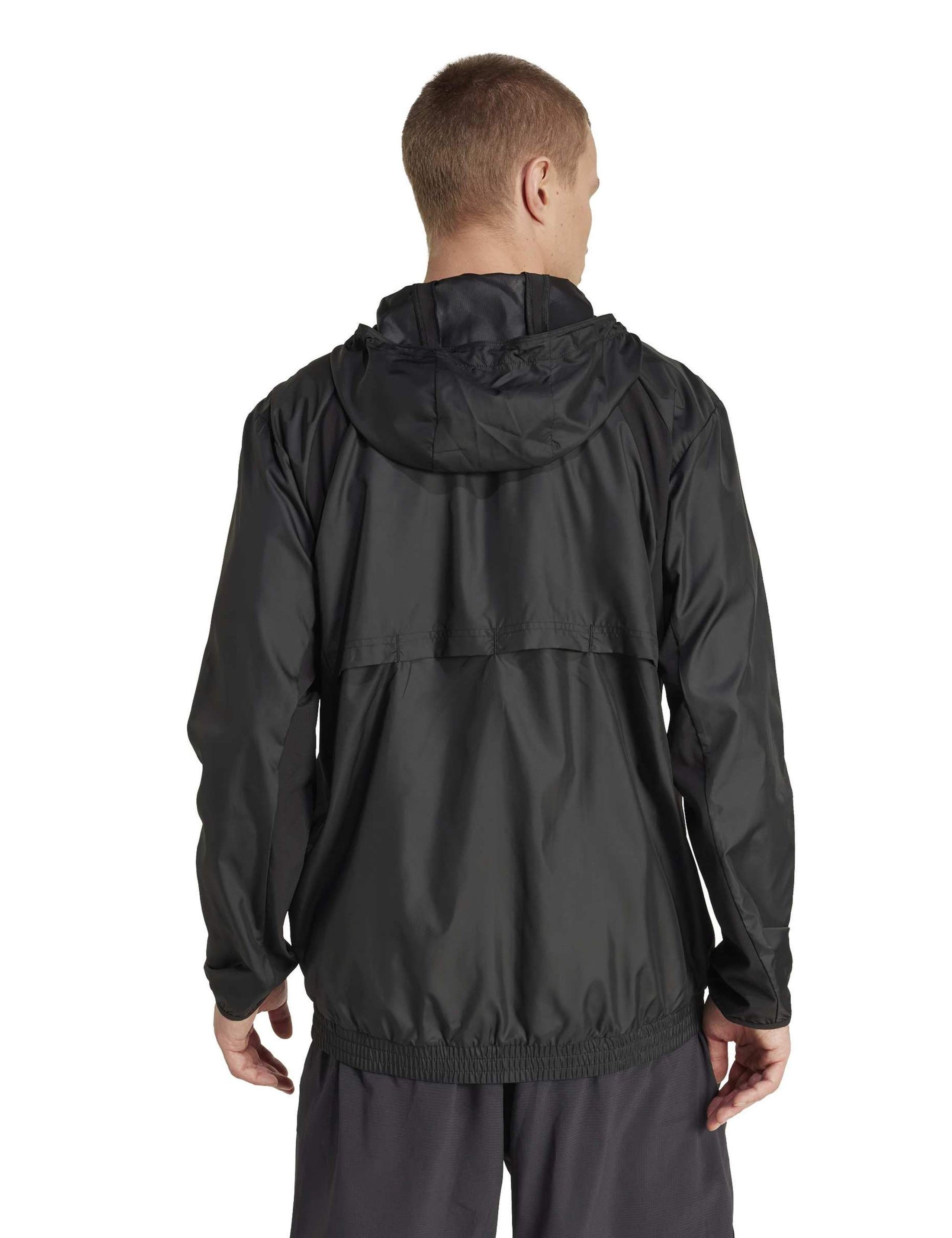 Tech Apparel Hooded Windbreaker Sports Jacket 4 of 6