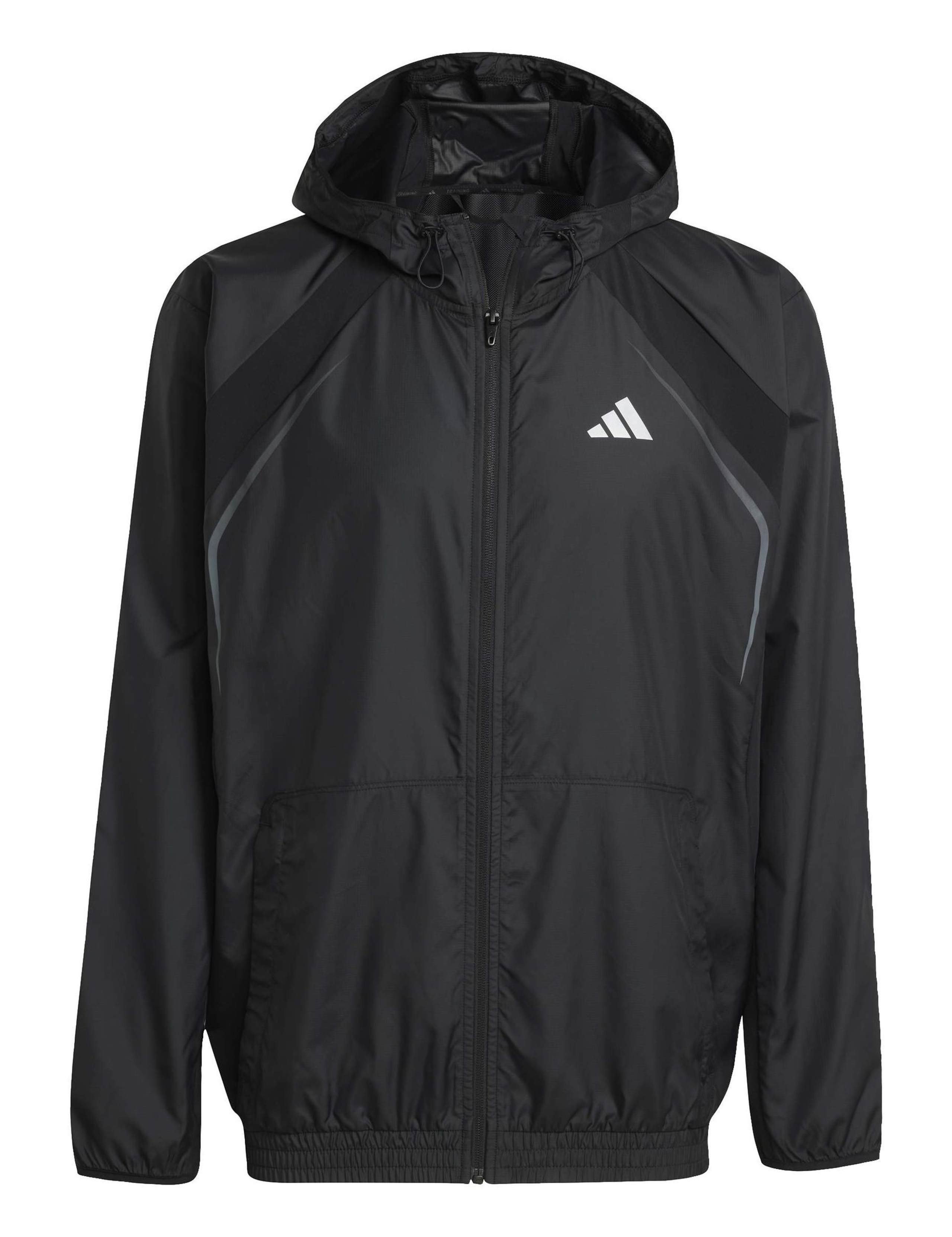 Tech Apparel Hooded Windbreaker Sports Jacket 2 of 6