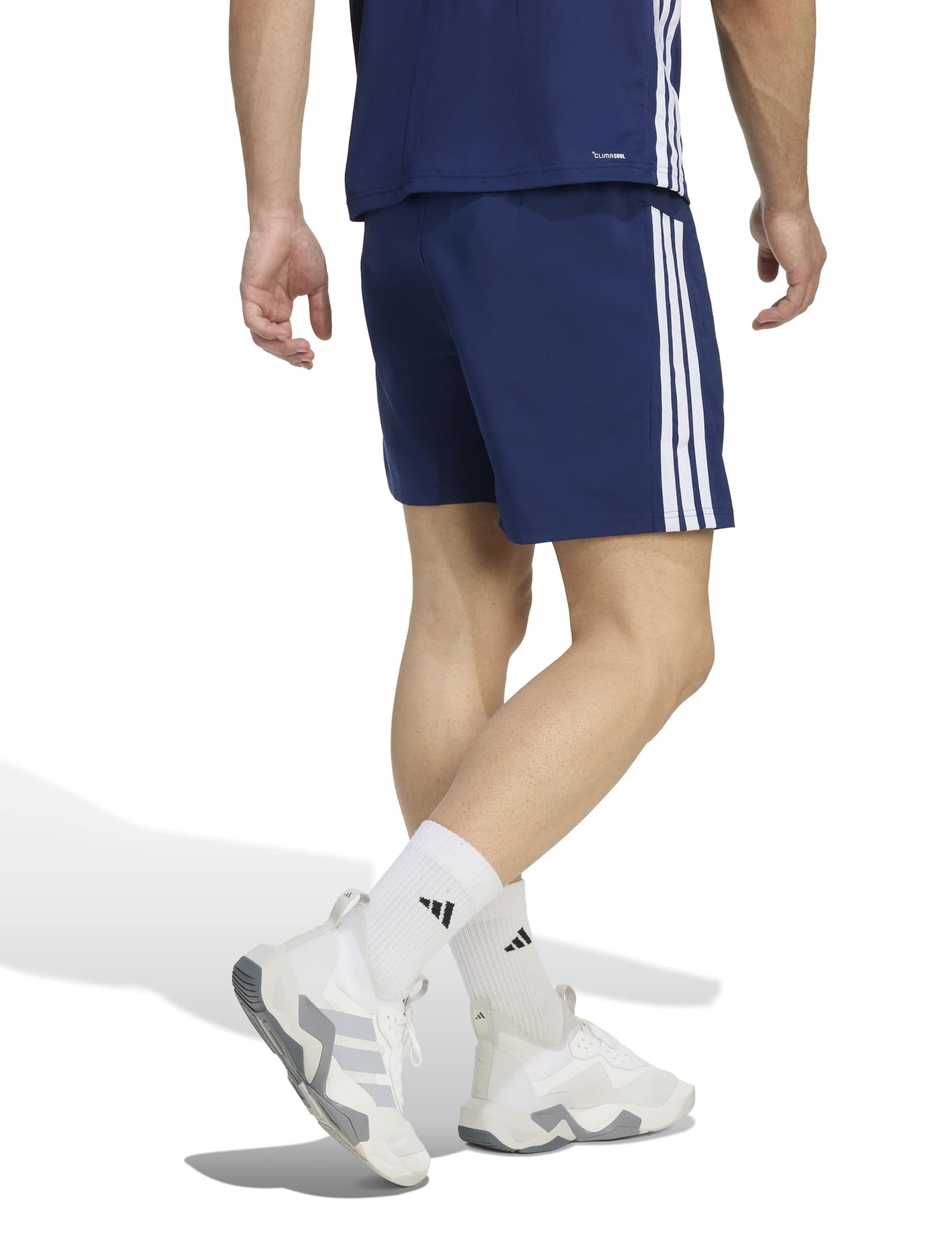 Essentials Base 3 Stripes Woven Shorts 6 of 6