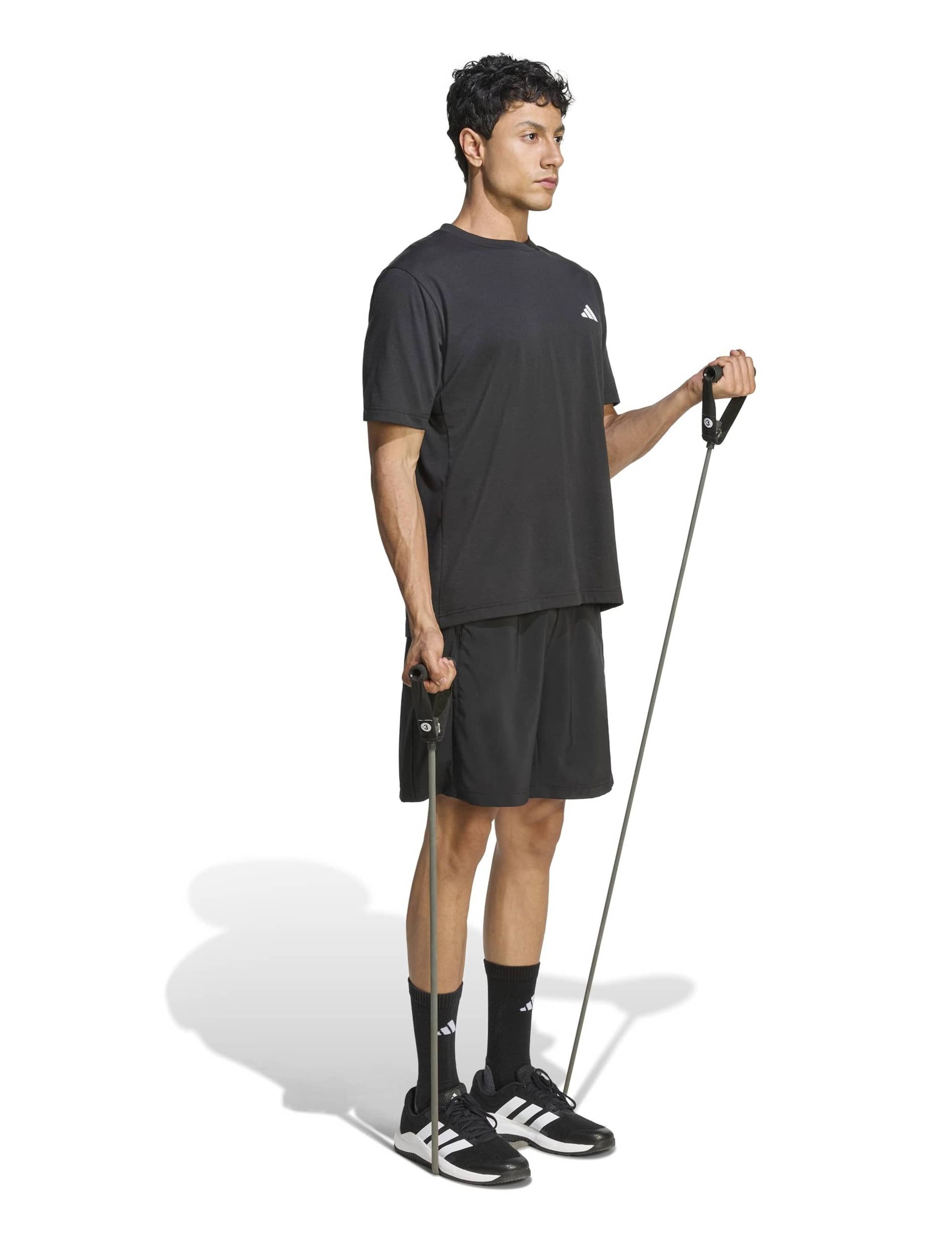 Essentials Base 3 Stripes Woven Shorts 3 of 7