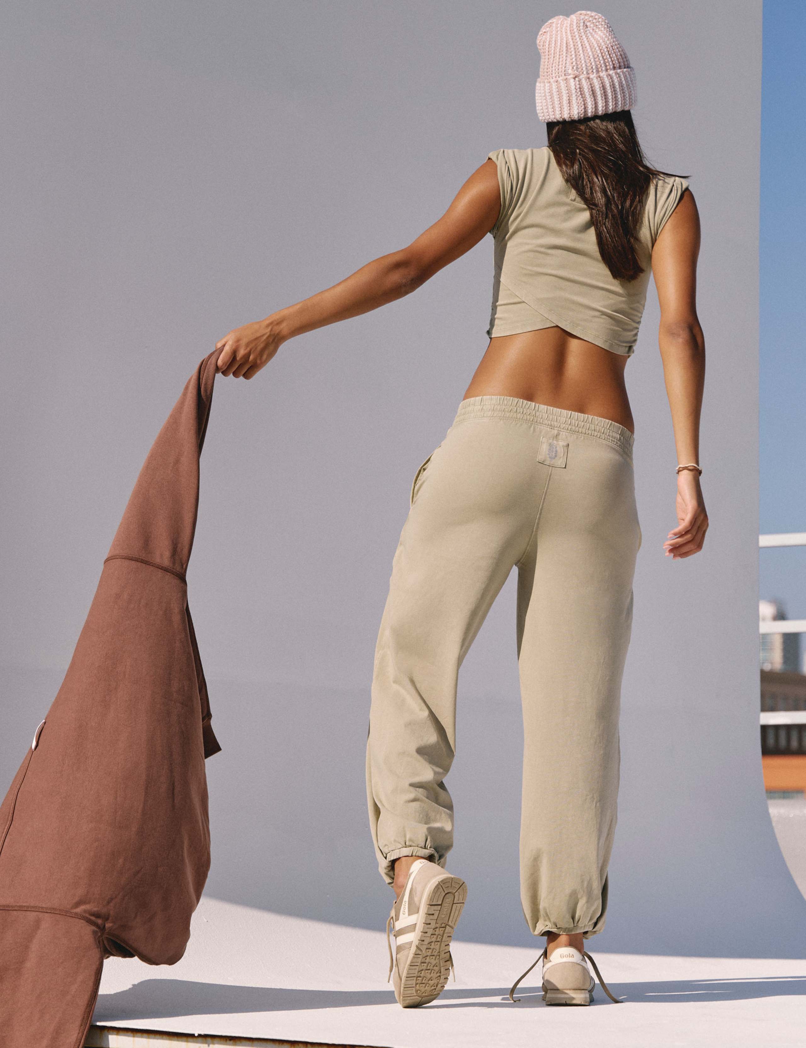 2pc Hot Shot Crossover Top & Joggers Set 5 of 6