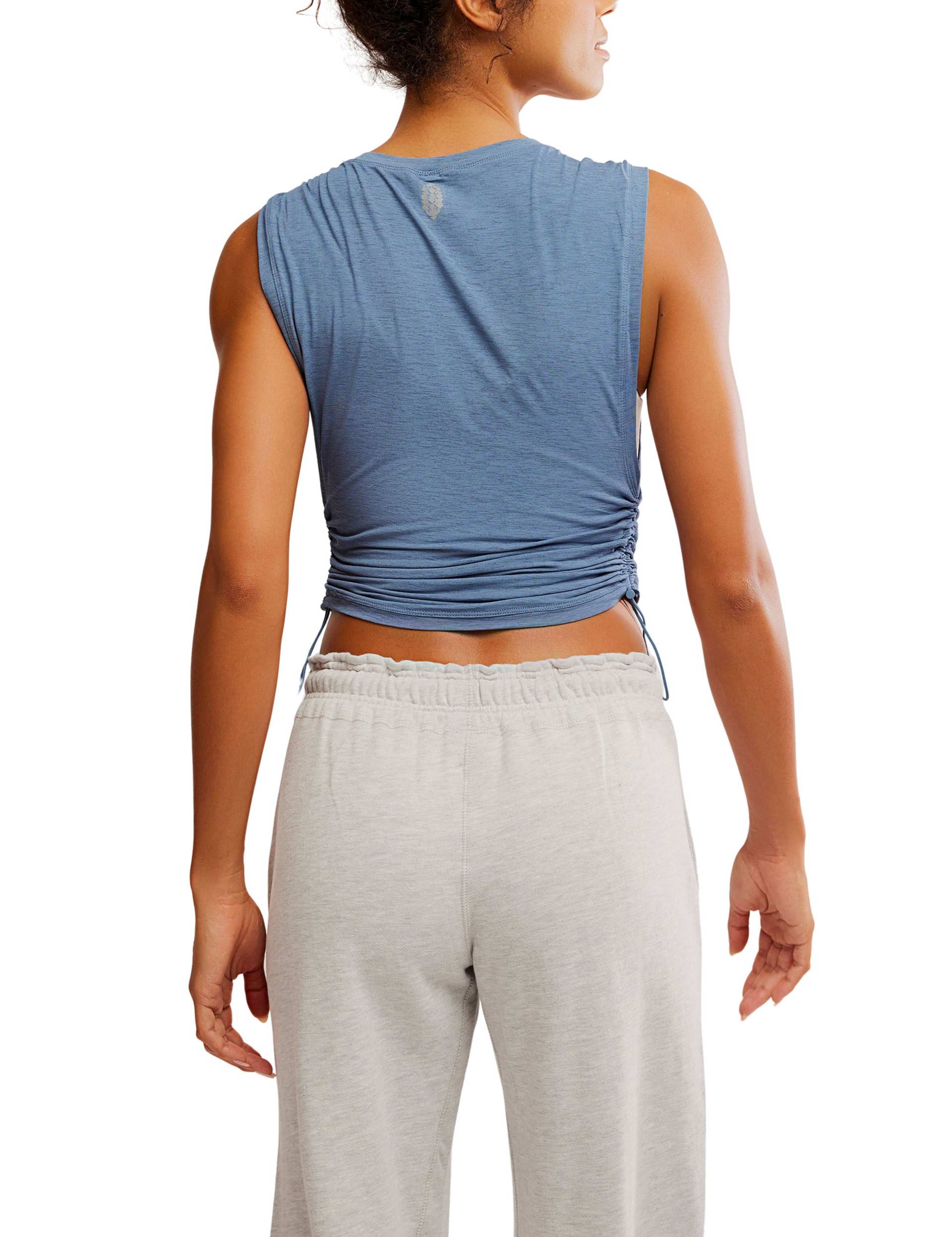 Tempo Sport Mode Tie Side Relaxed Vest Top 3 of 5