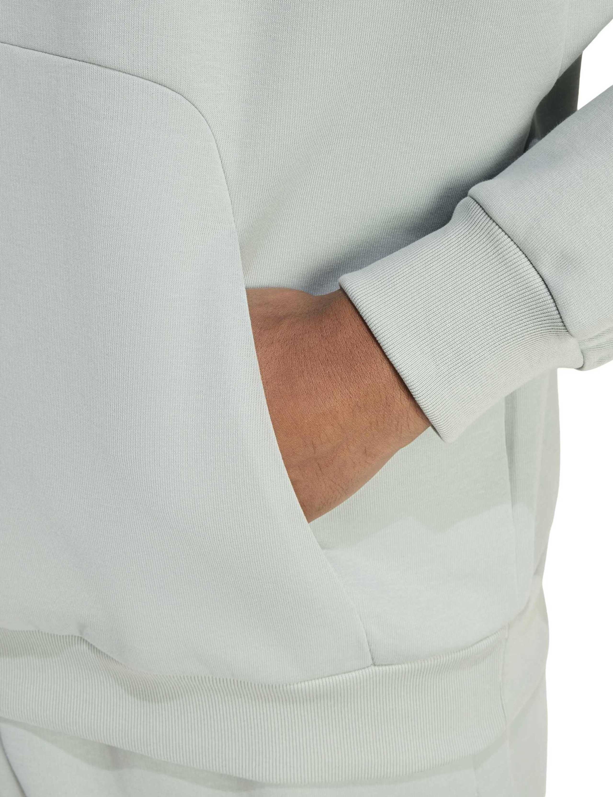 Cotton Blend Long Sleeve Hoodie 6 of 6