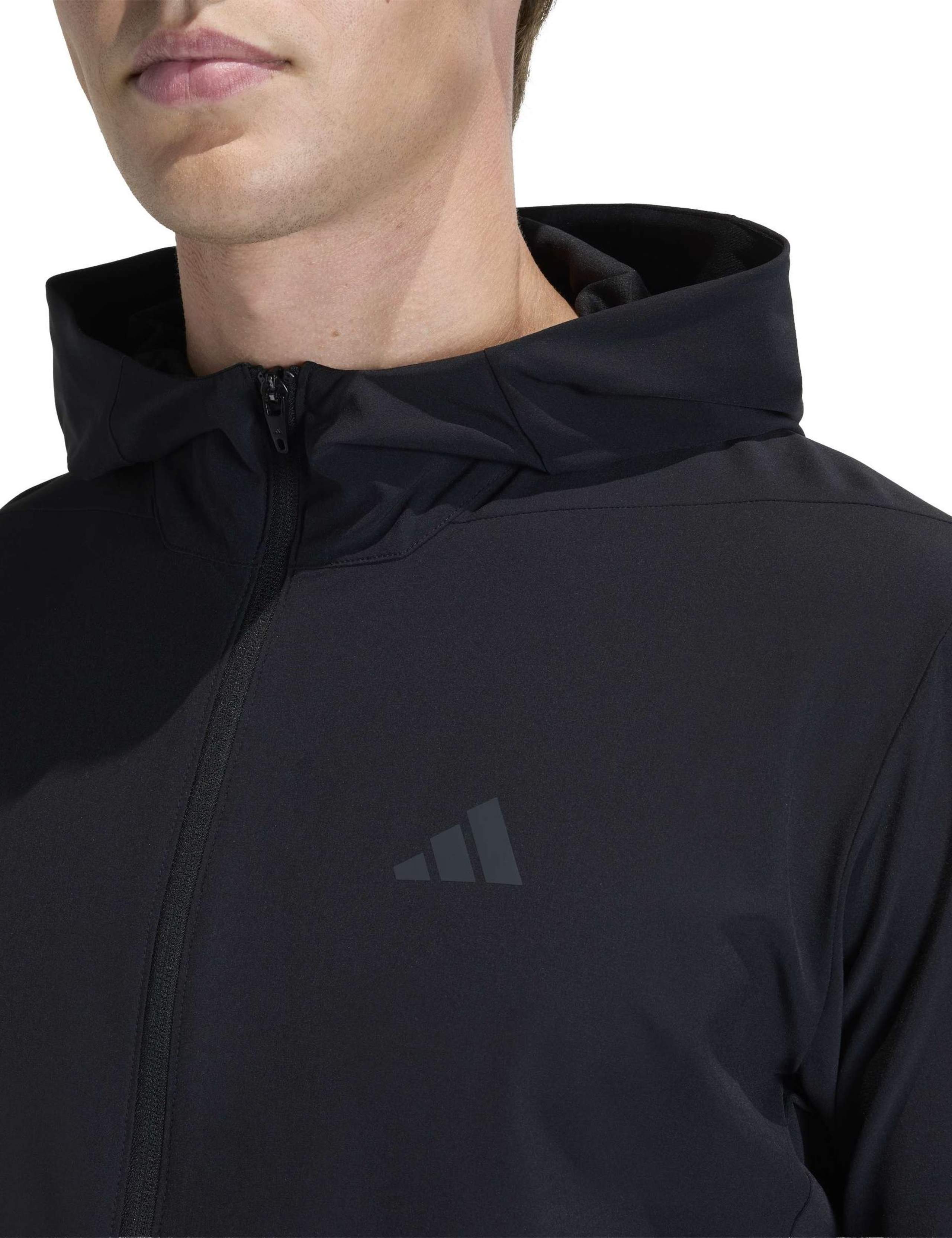 Half-Zip Hoodie with Cotton 6 of 7