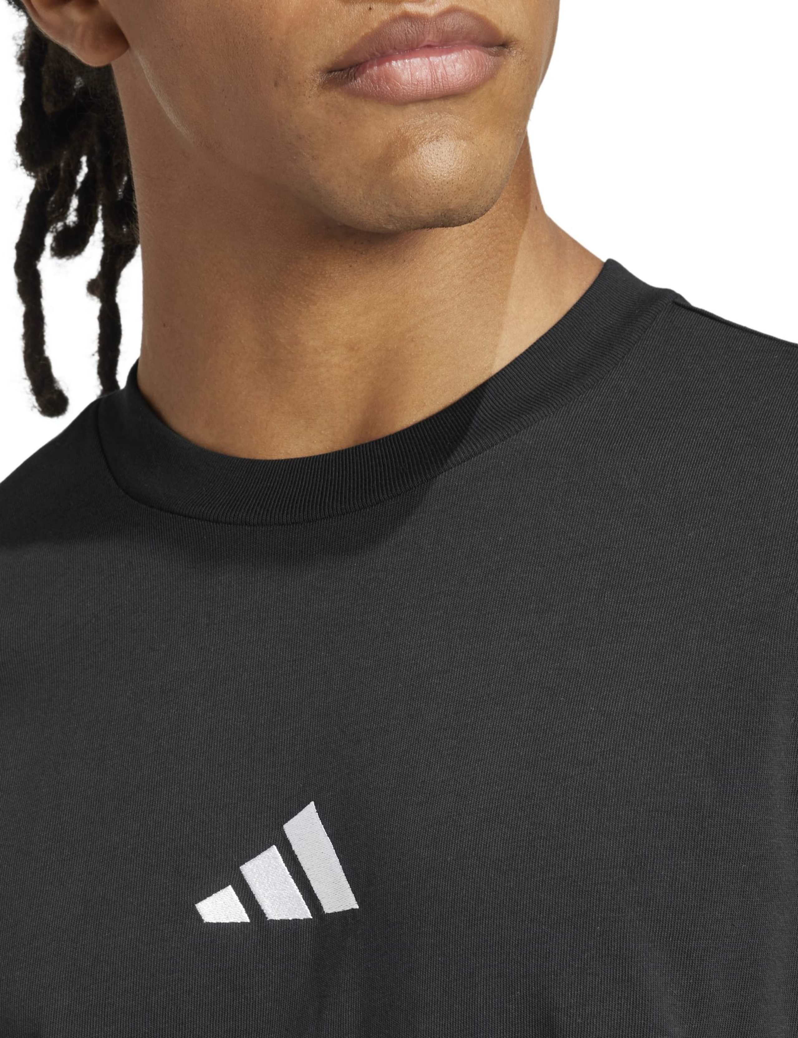 Essentials Small Logo Pure Cotton T-Shirt 4 of 5