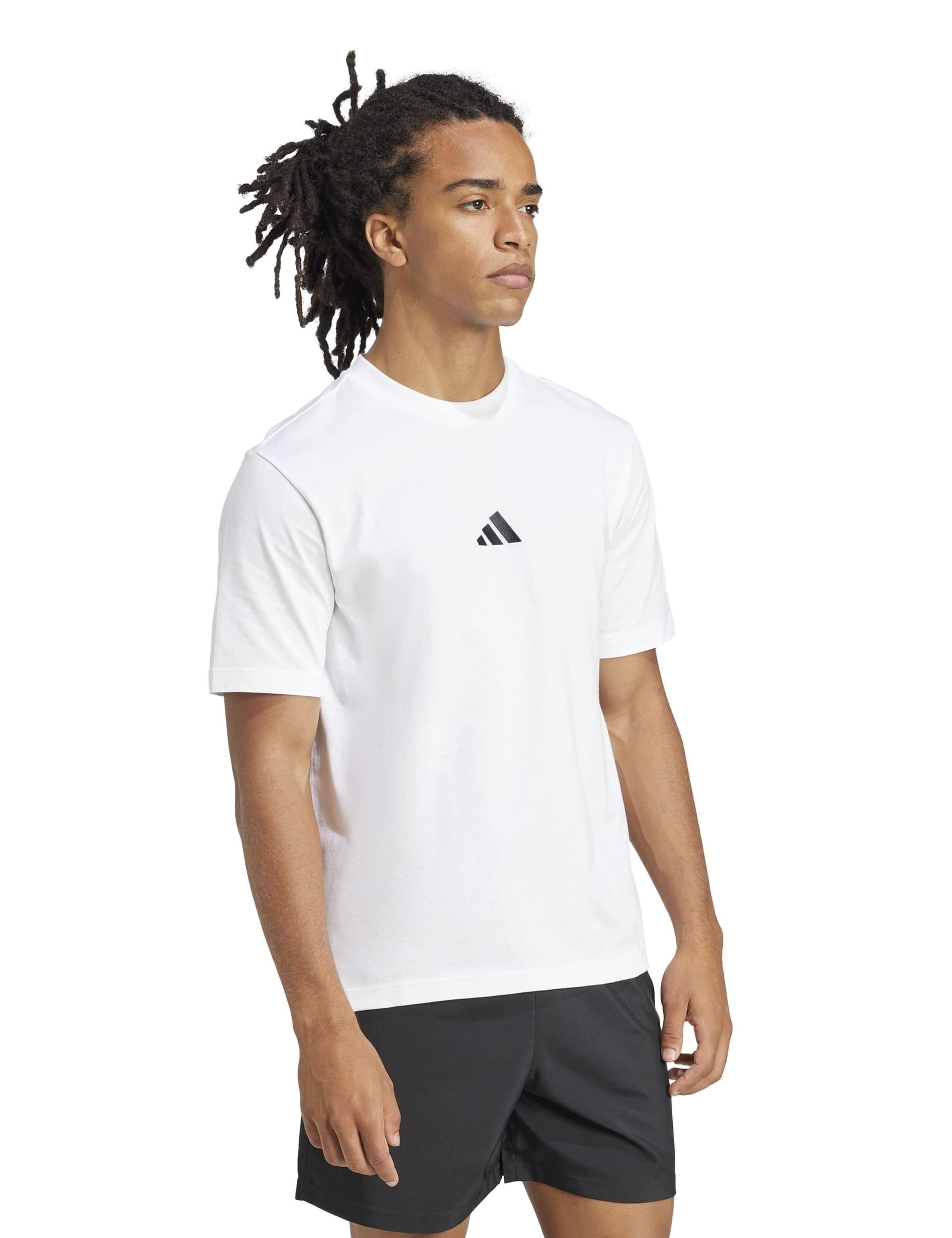 Essentials Small Logo Pure Cotton T-Shirt 3 of 6