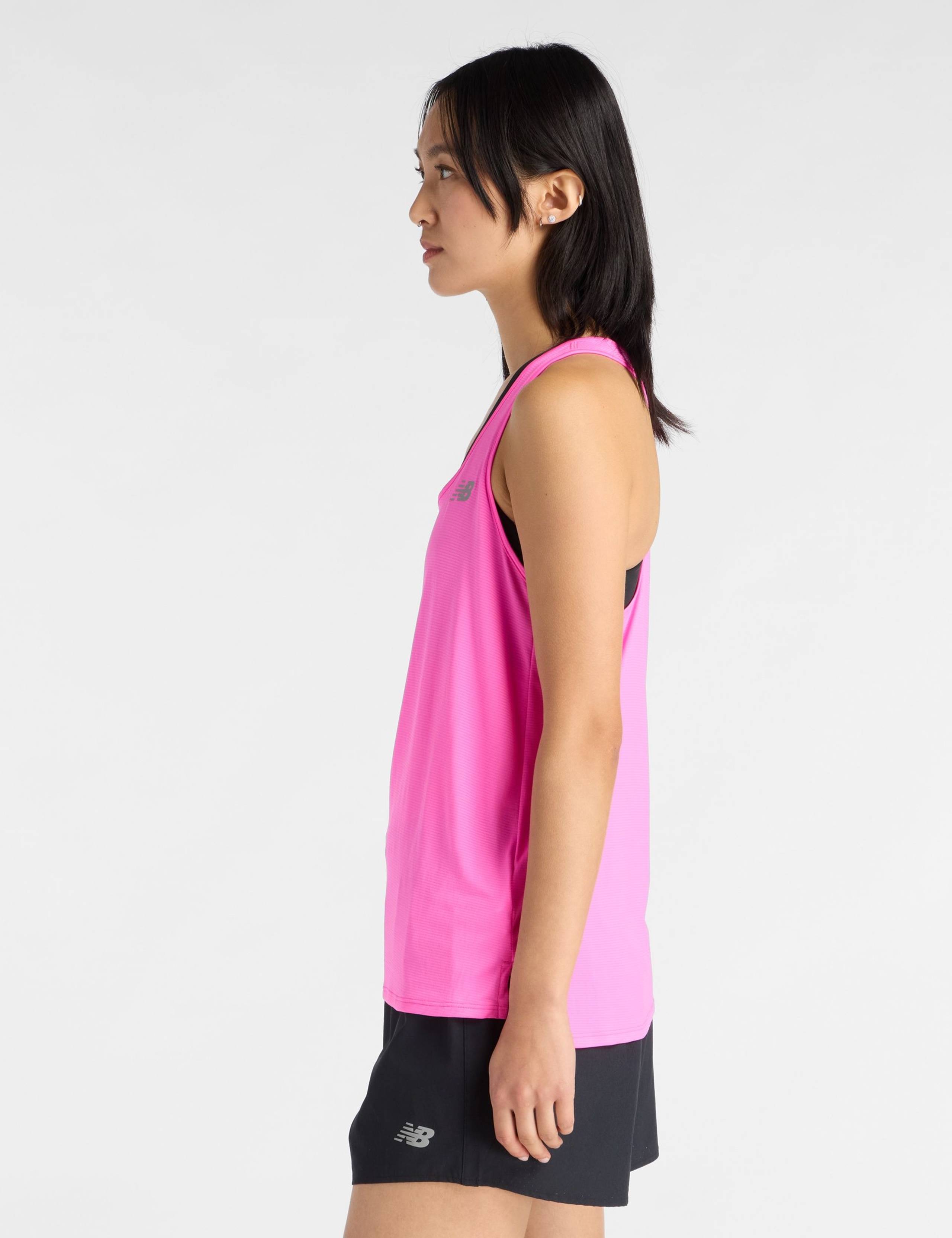Scoop Neck Racer Back Sports Vest Top 3 of 6