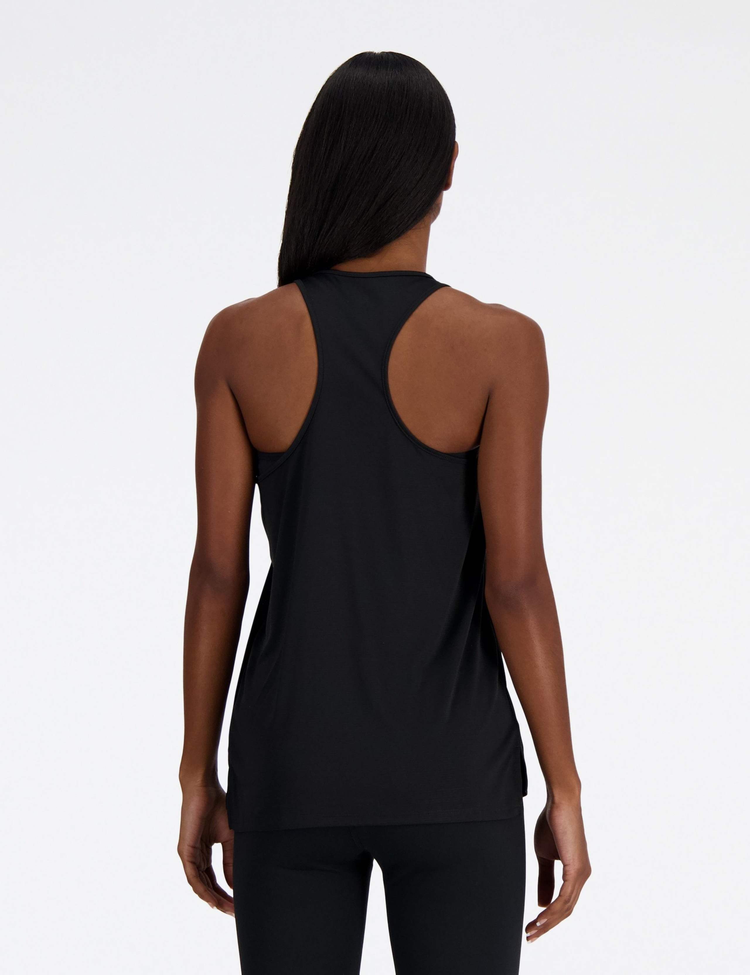 Scoop Neck Racer Back Sports Vest Top 2 of 4