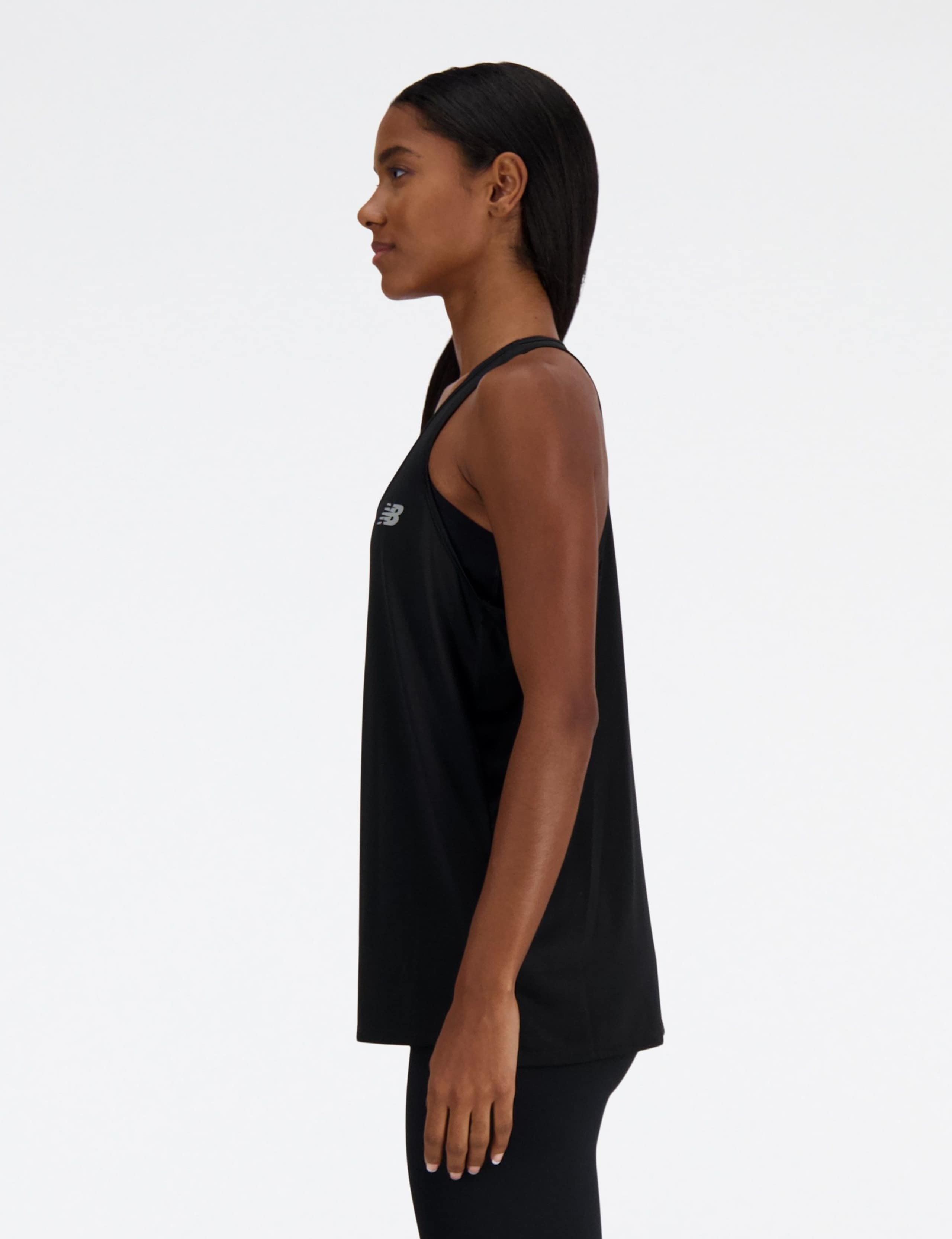 Scoop Neck Racer Back Sports Vest Top 3 of 4