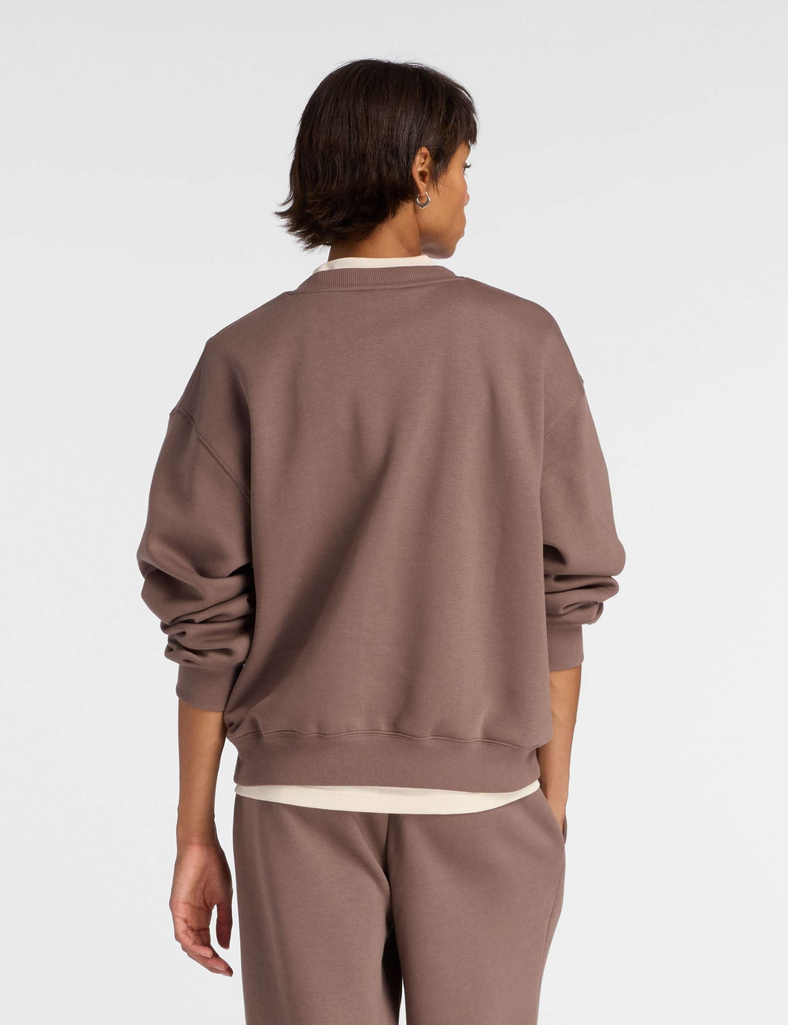 Cotton Rich Fleece Crew Neck Sweatshirt 2 of 6