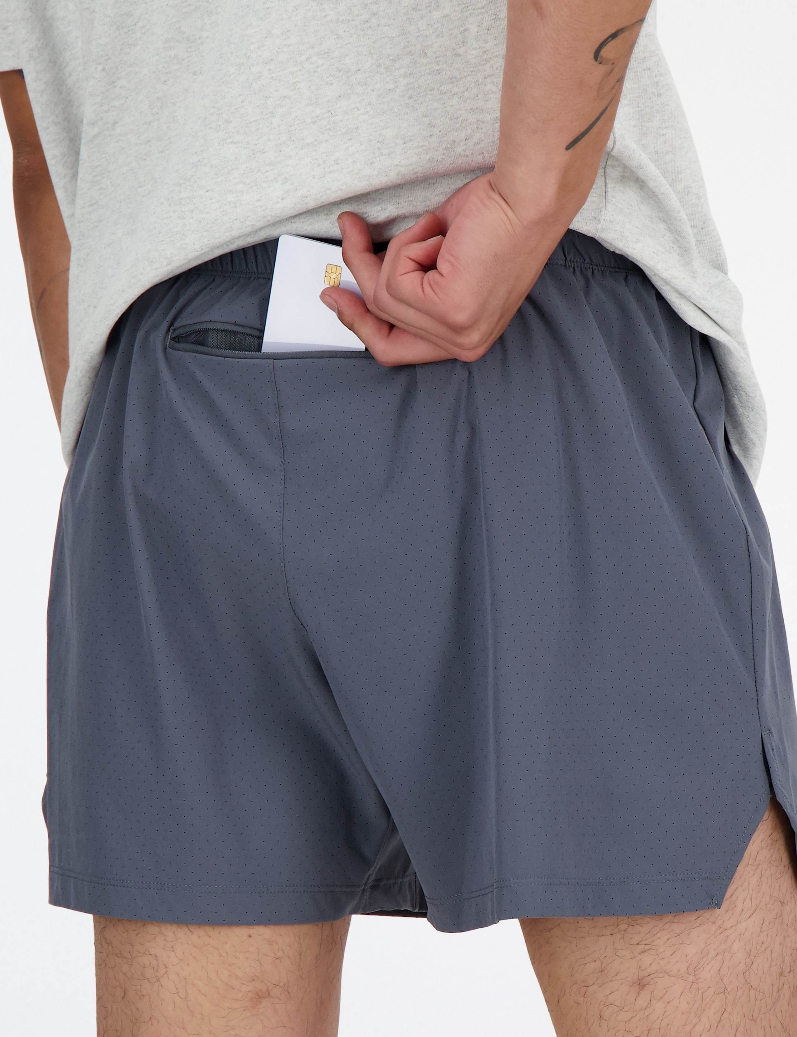 Woven Stretch Zip Pocket Running Shorts 3 of 8