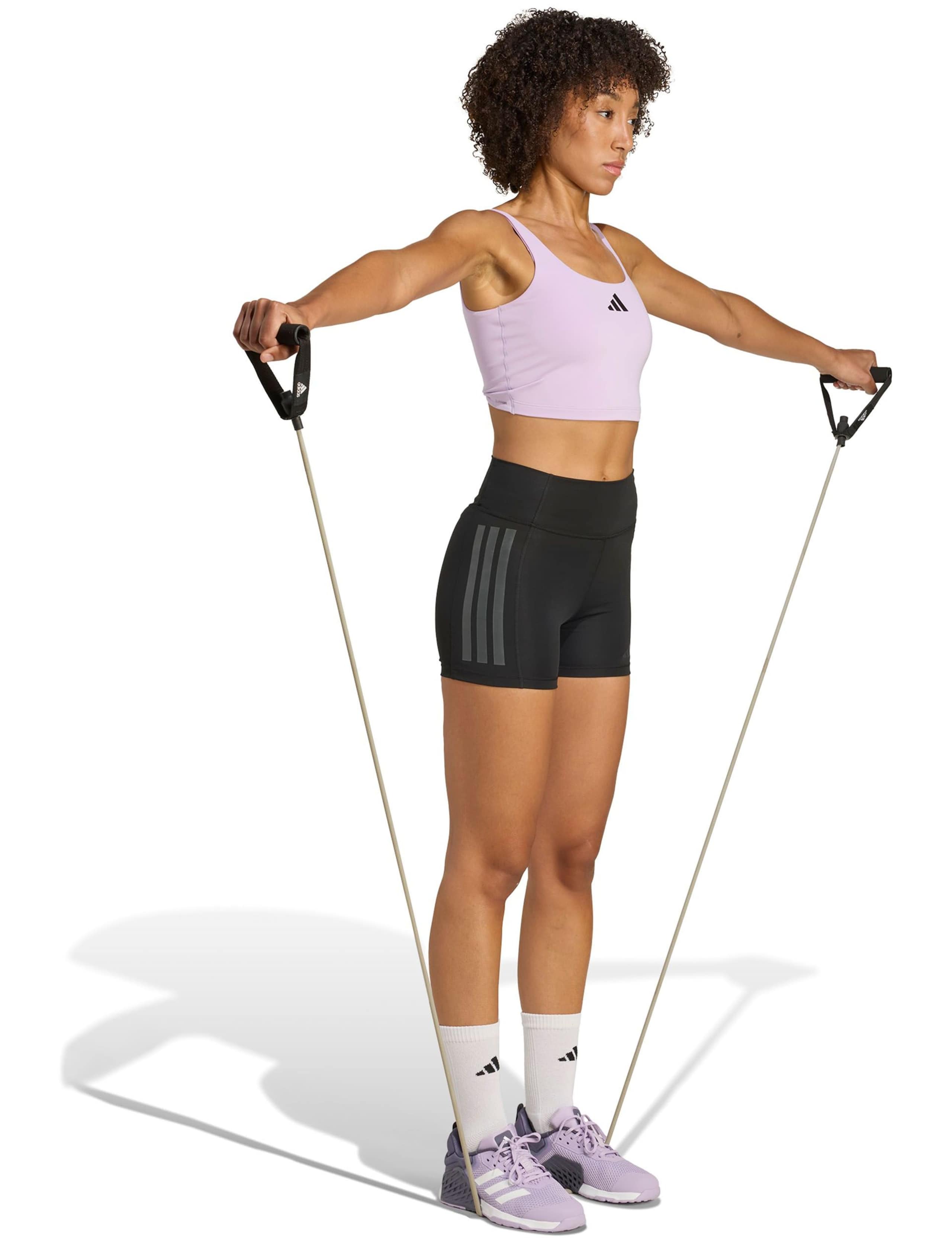 Power 3-Stripes Racer Back Vest Top with Bra 7 of 7