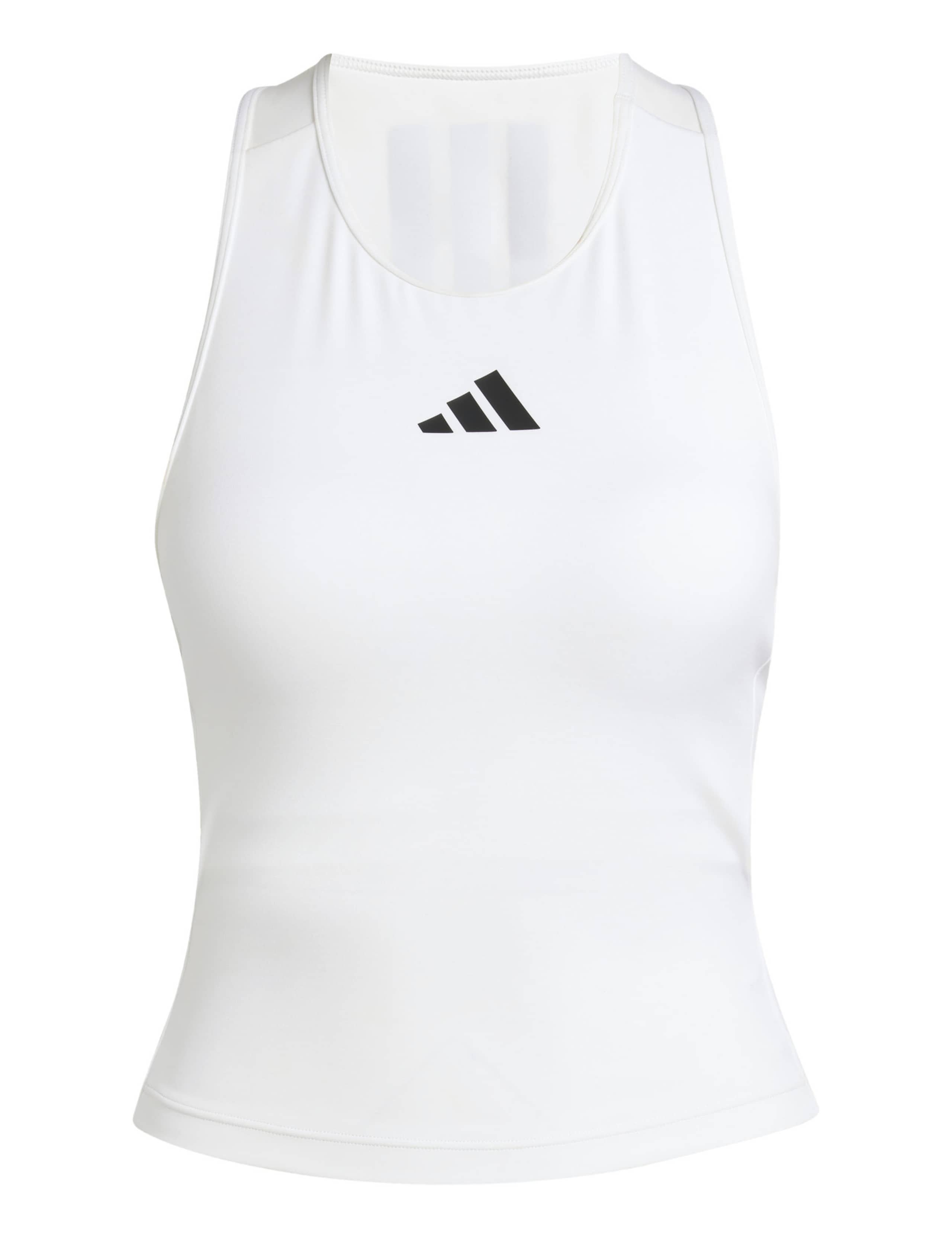 Power 3-Stripes Racer Back Vest Top with Bra 2 of 7