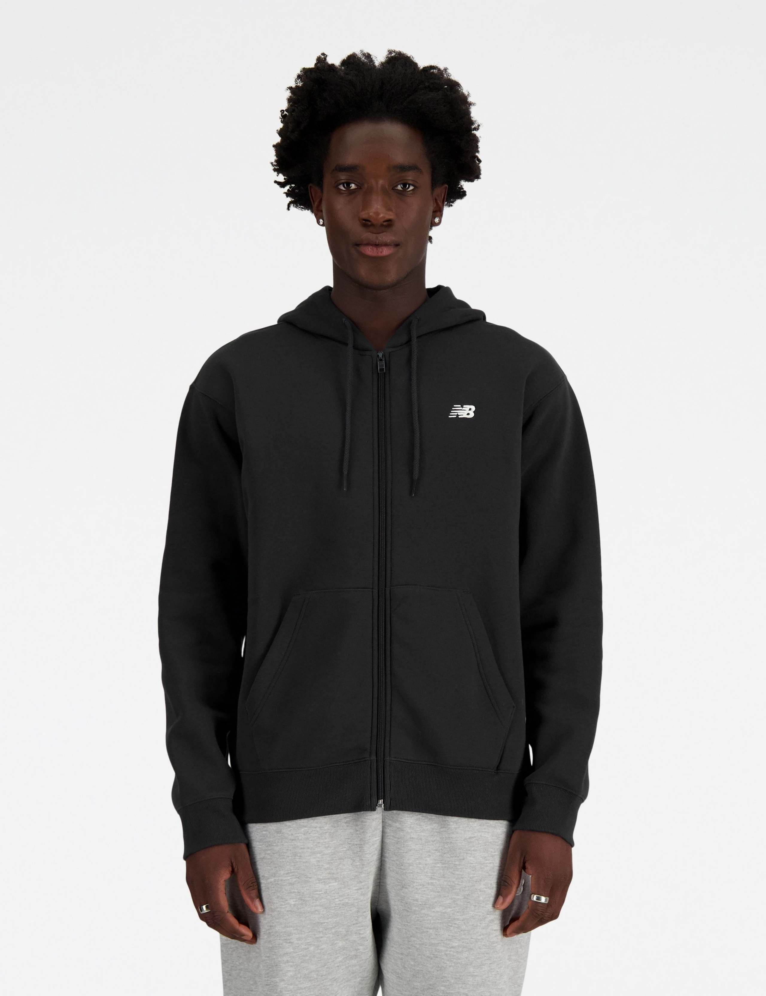 Cotton Rich Sport Essentials Zip Up Hoodie 1 of 4