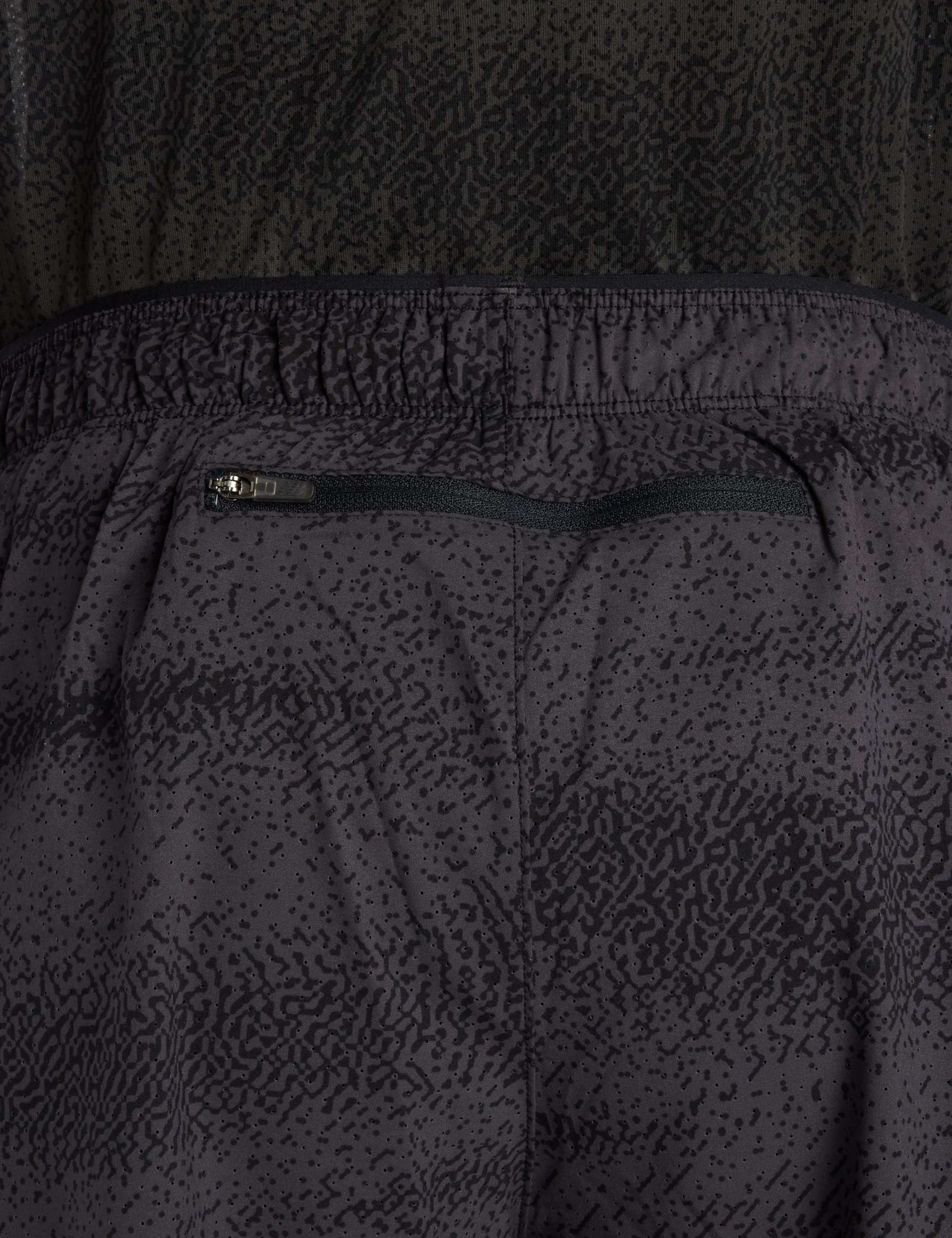 Printed Stretch Zip Pocket Running Shorts 4 of 7