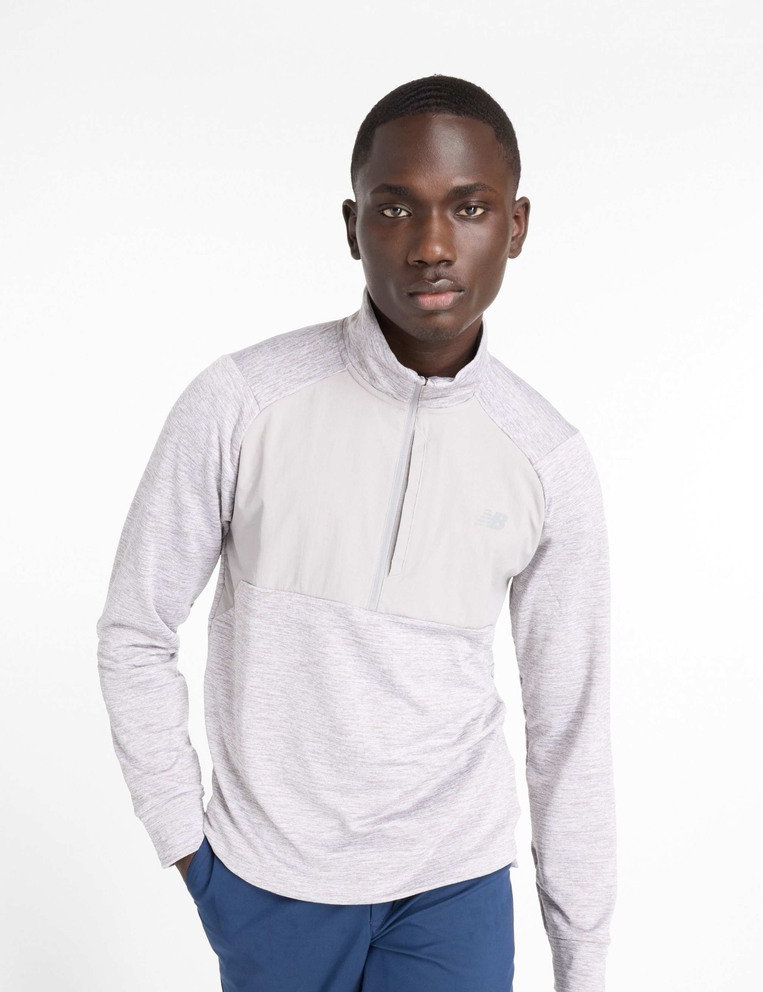 Half Zip Funnel Neck Training Top 3 of 8