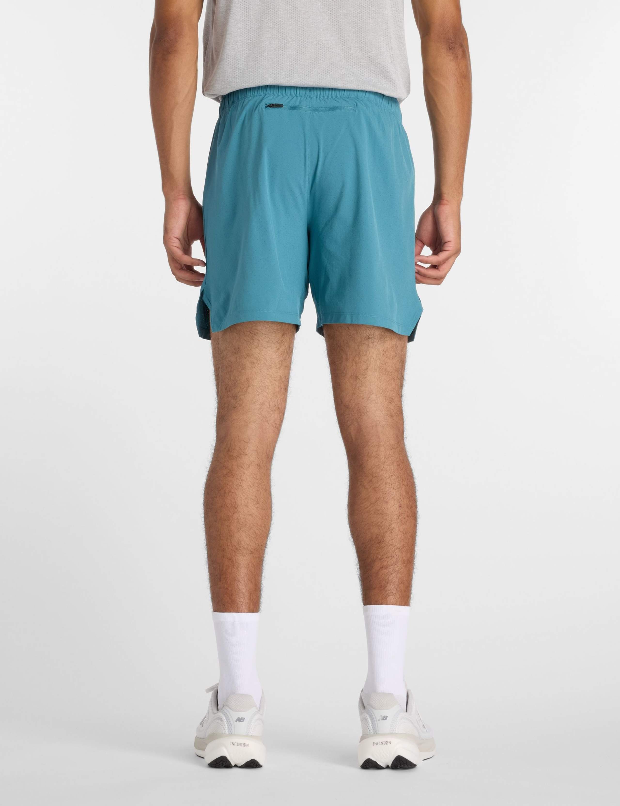 Woven Stretch Longer Length Running Shorts 2 of 6
