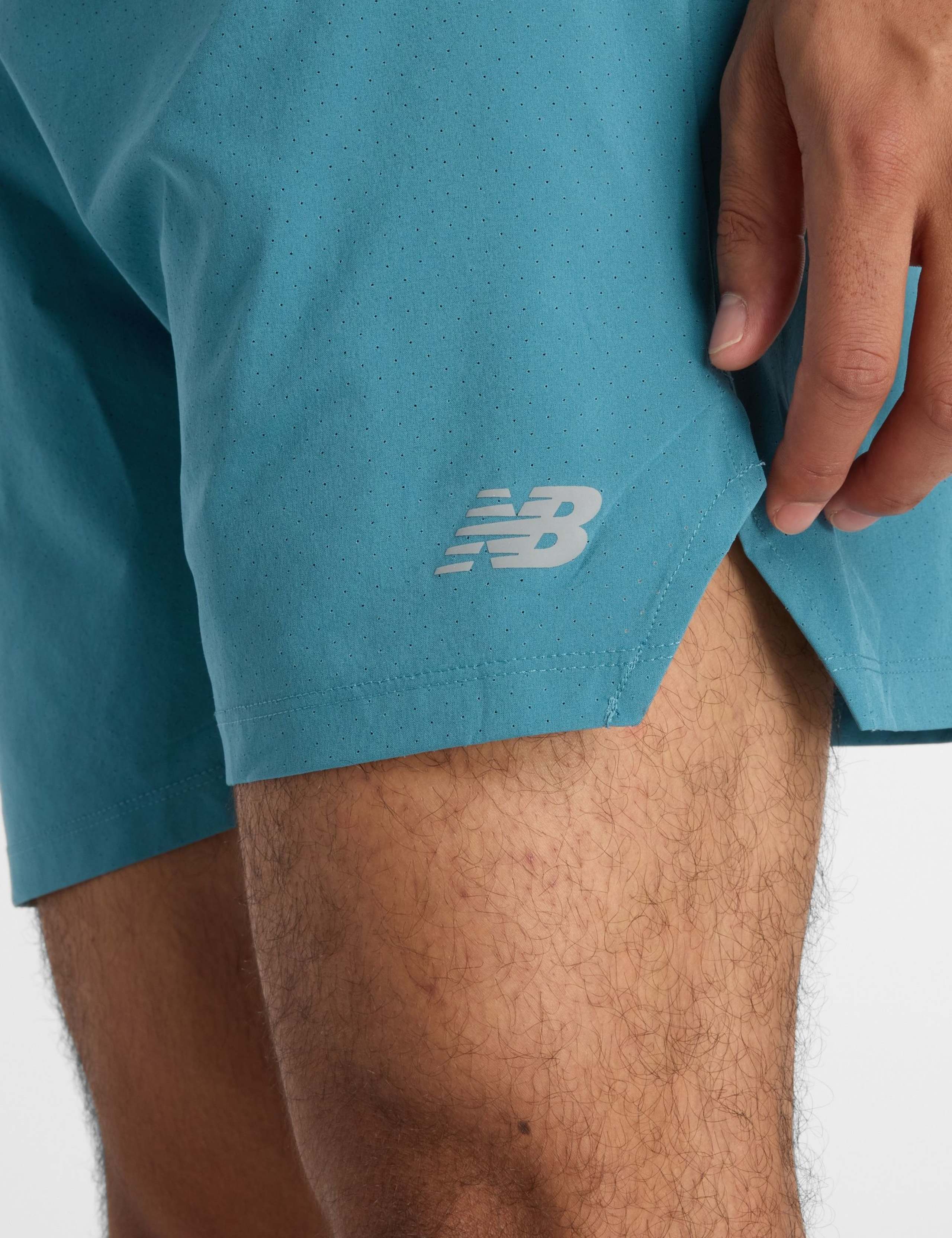 Woven Stretch Longer Length Running Shorts 5 of 6