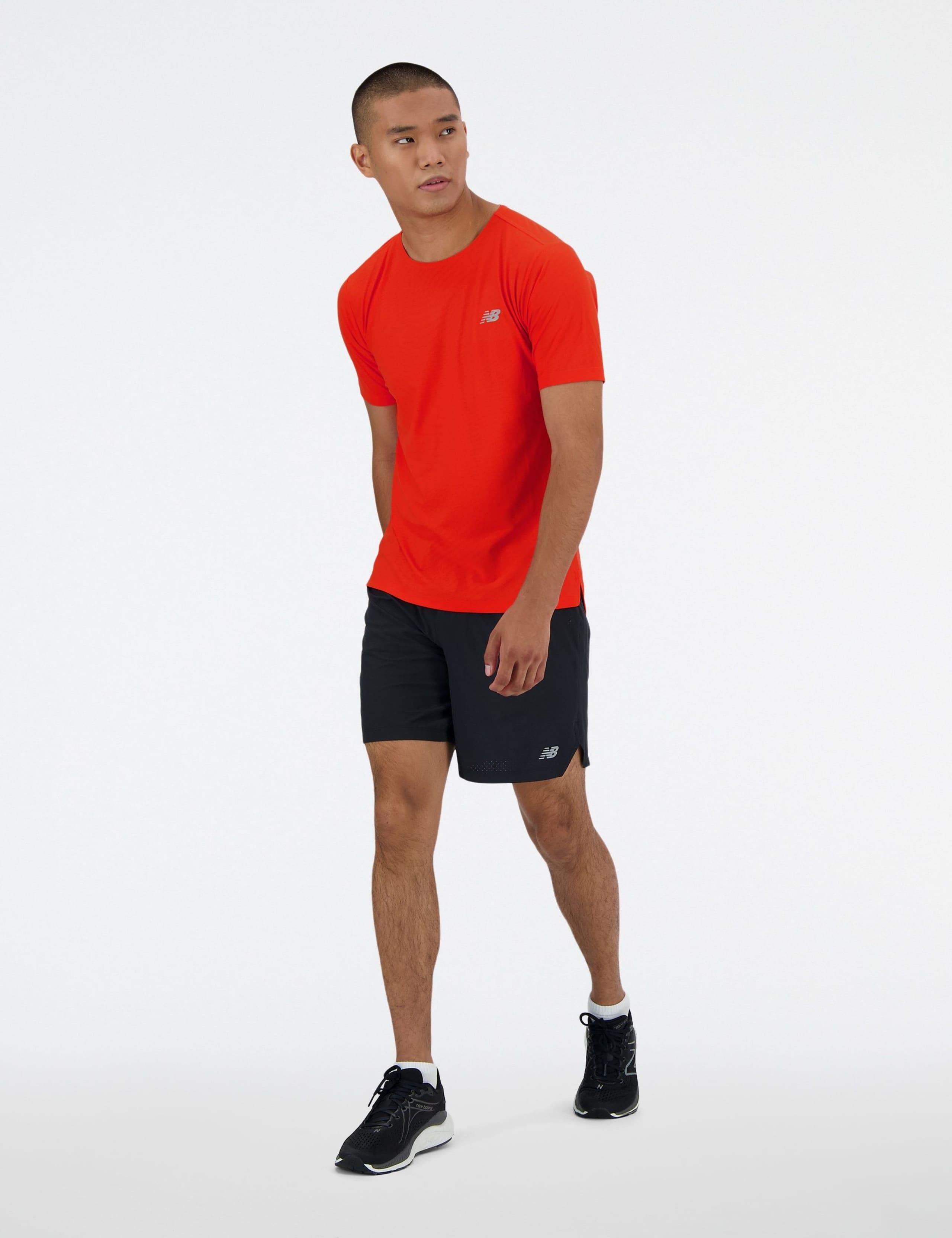 Woven Stretch Longer Length Running Shorts 2 of 6