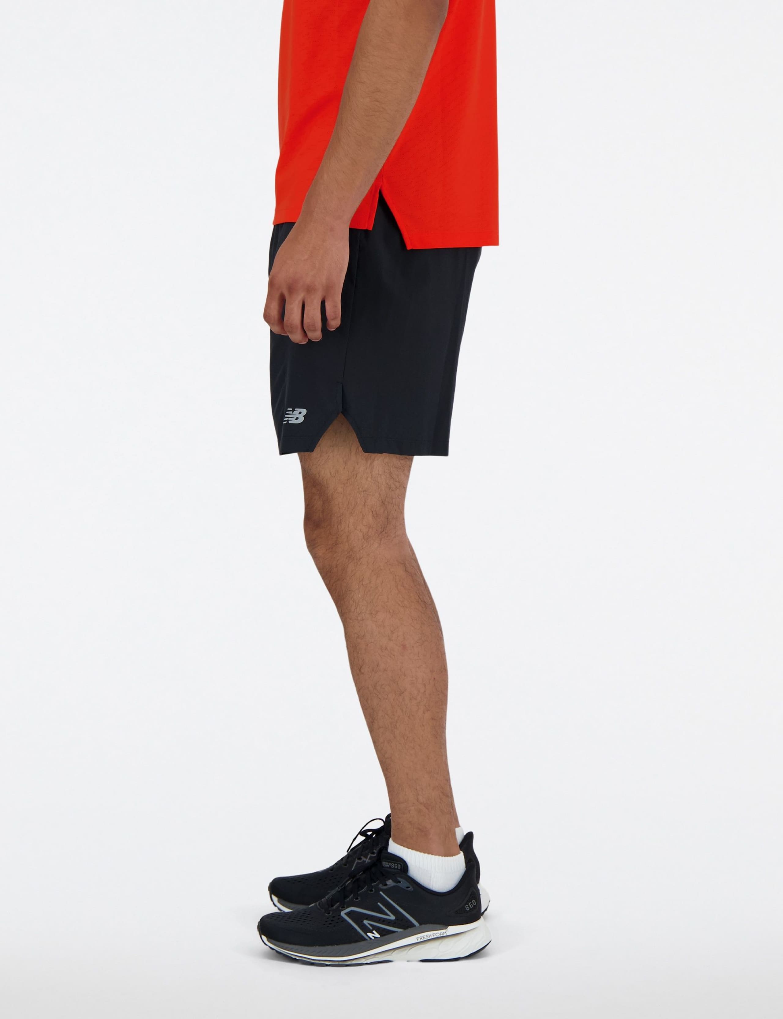 Woven Stretch Longer Length Running Shorts 5 of 6