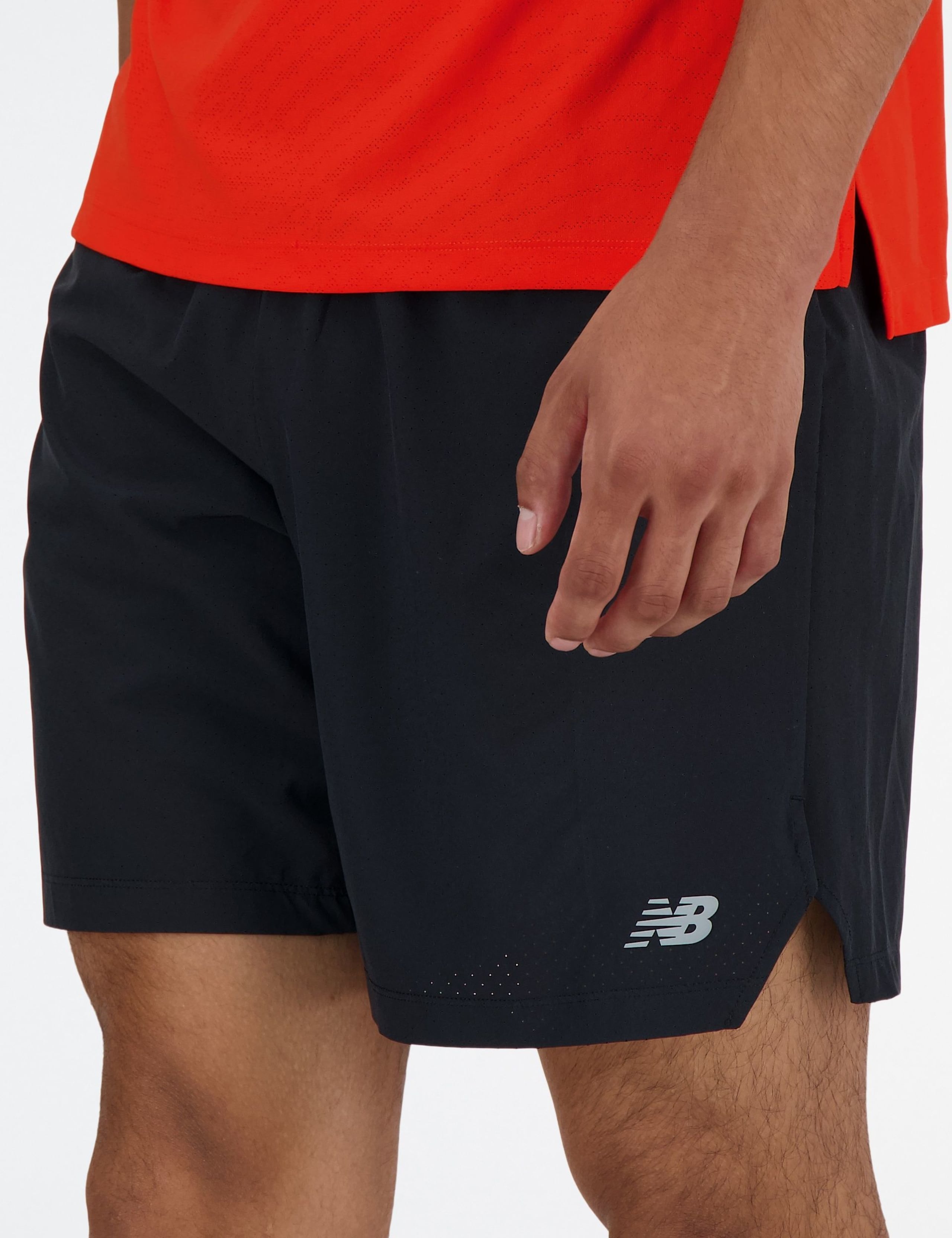 Woven Stretch Longer Length Running Shorts 6 of 6