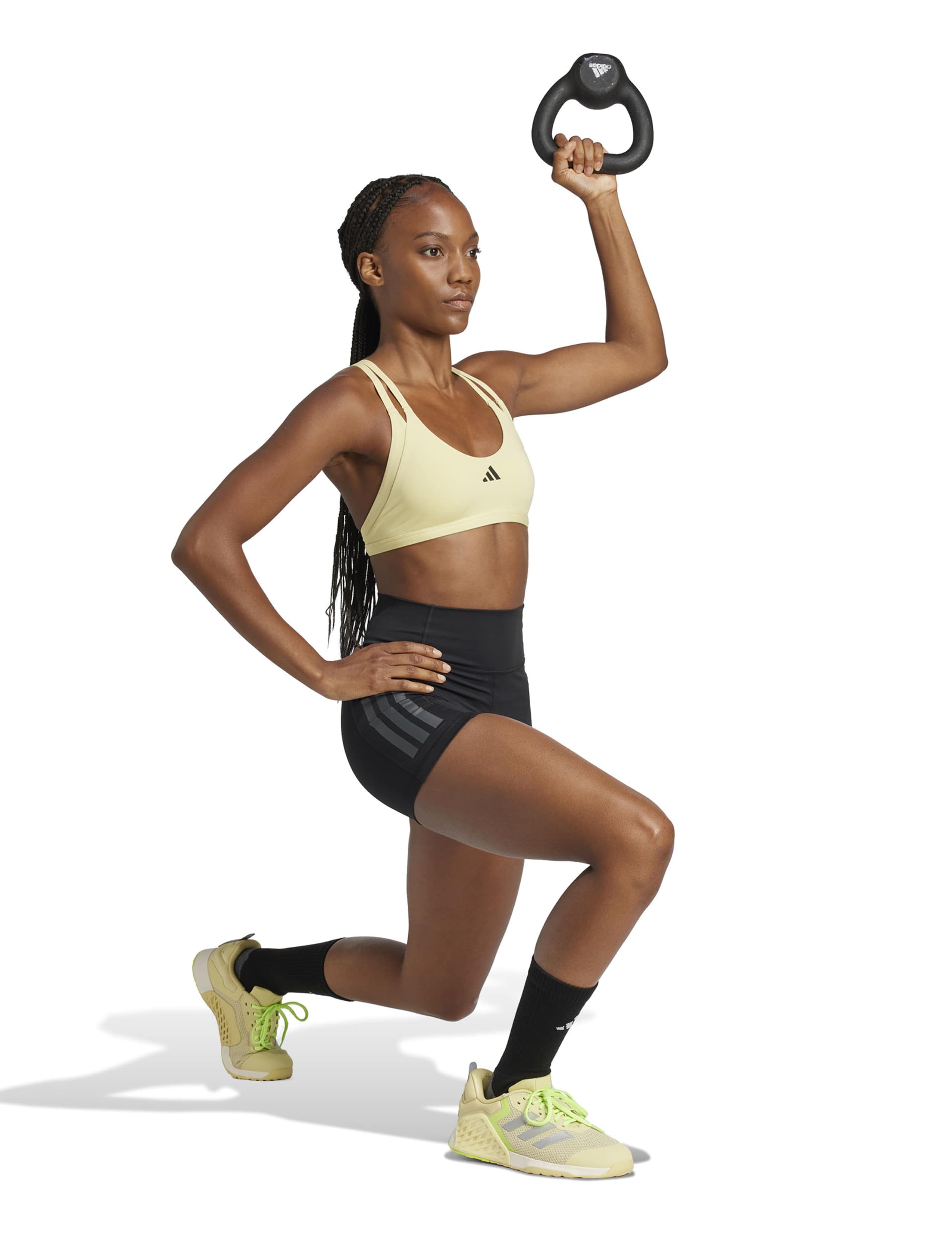 Optime 3-Stripes Compression Sports Shorts 4 of 6