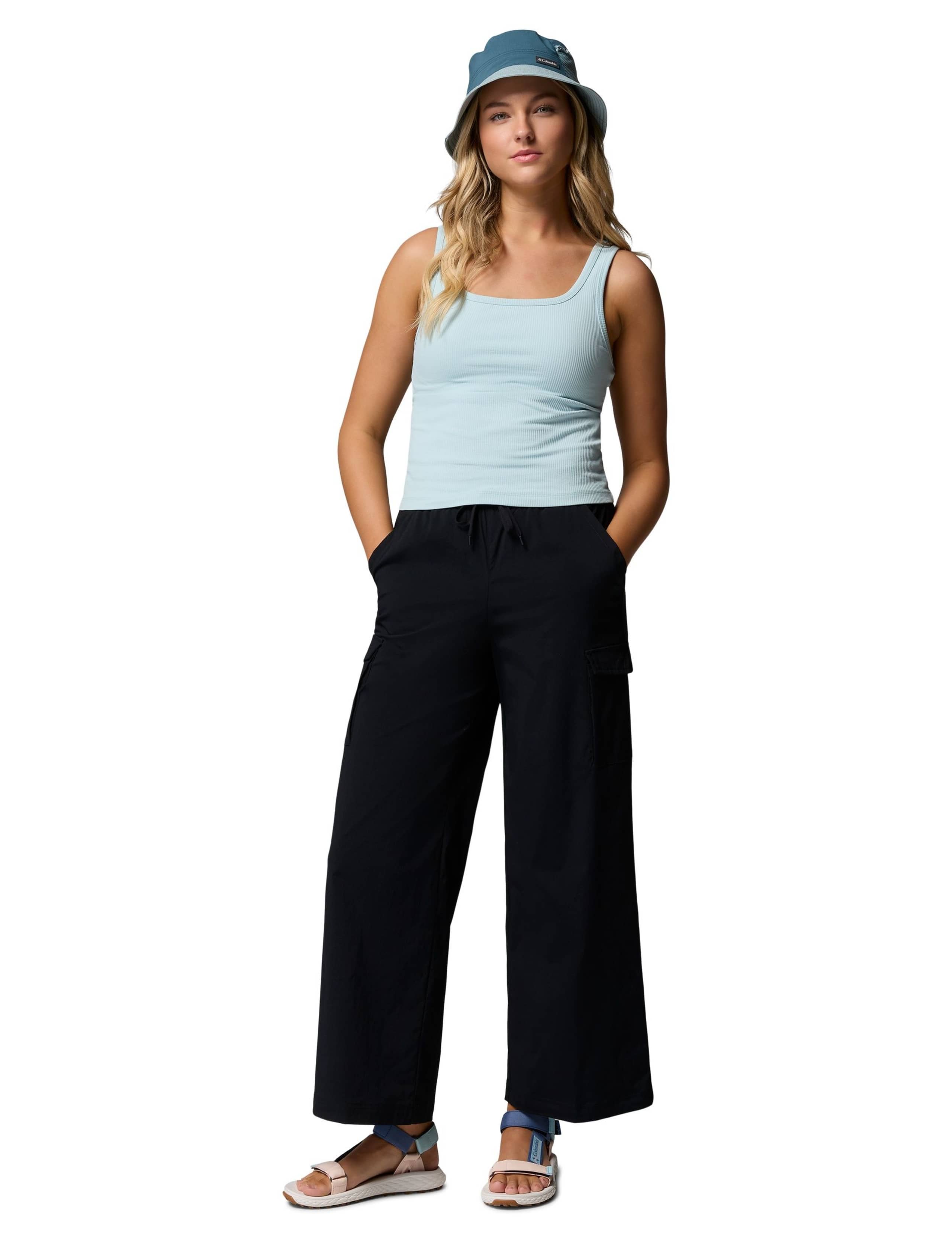 Cargo Drawstring Wide Leg Trousers 2 of 6