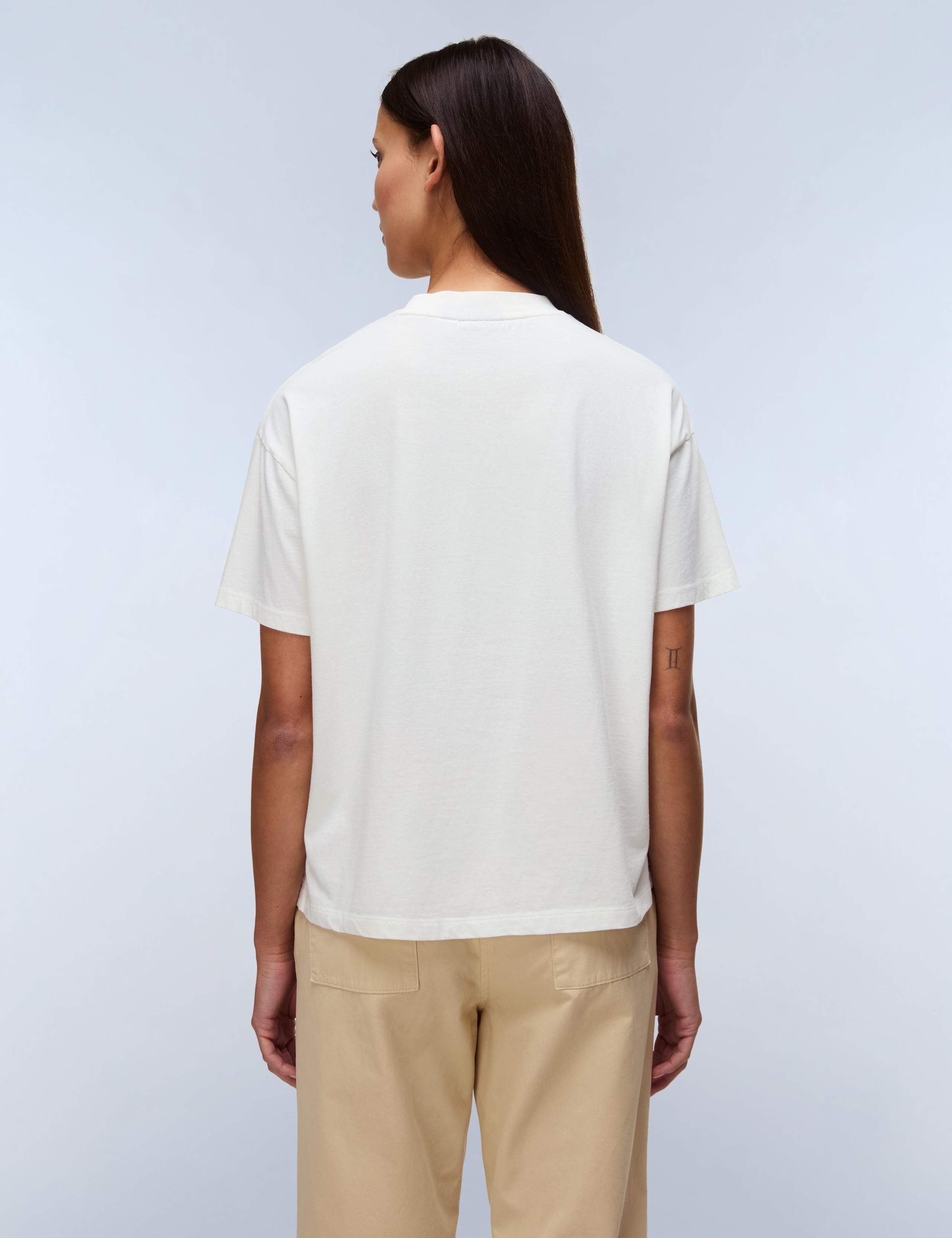 Aurora Pure Cotton Relaxed T-Shirt 3 of 5