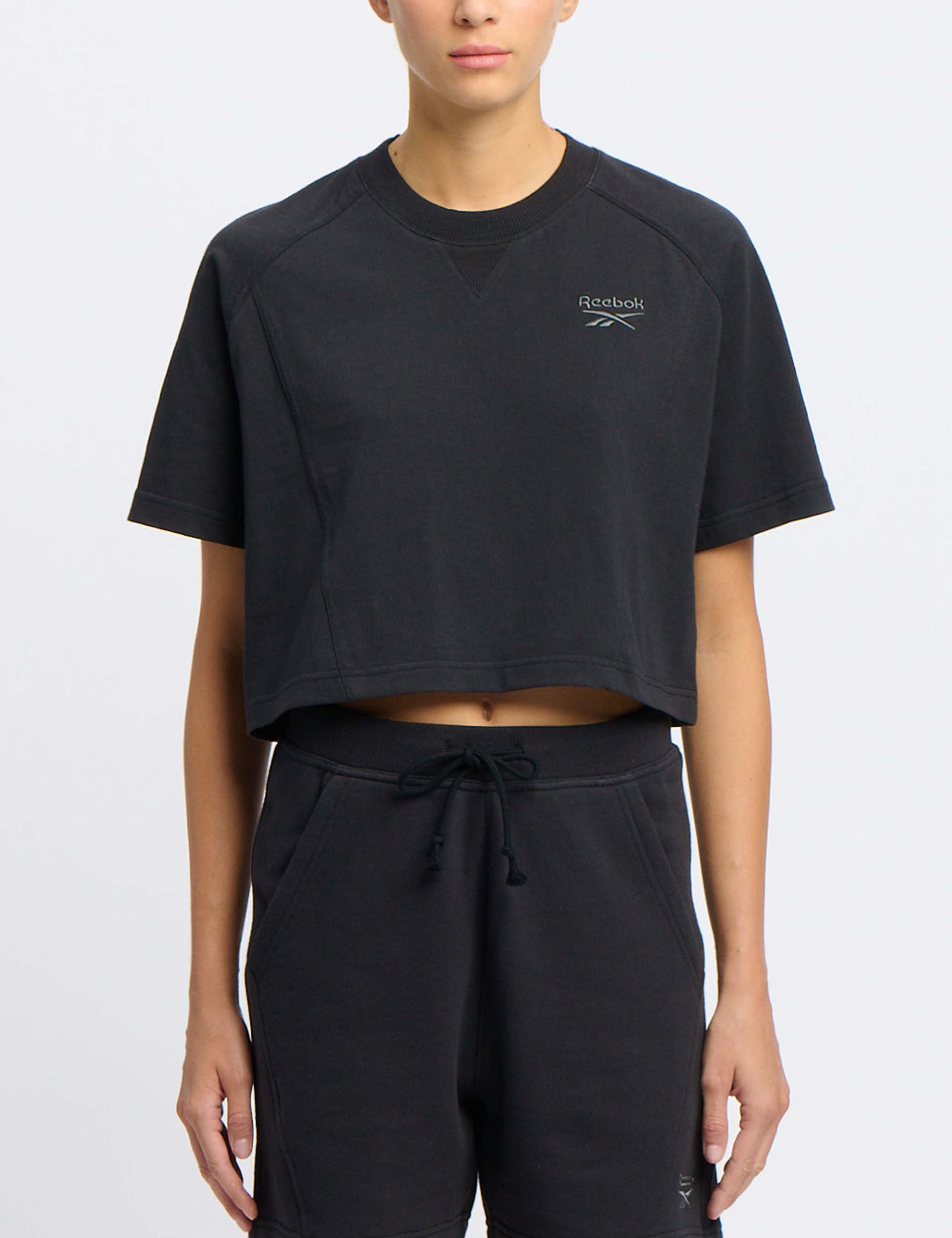 Icon Elements Pure Cotton Crew Neck T-Shirt 1 of 4