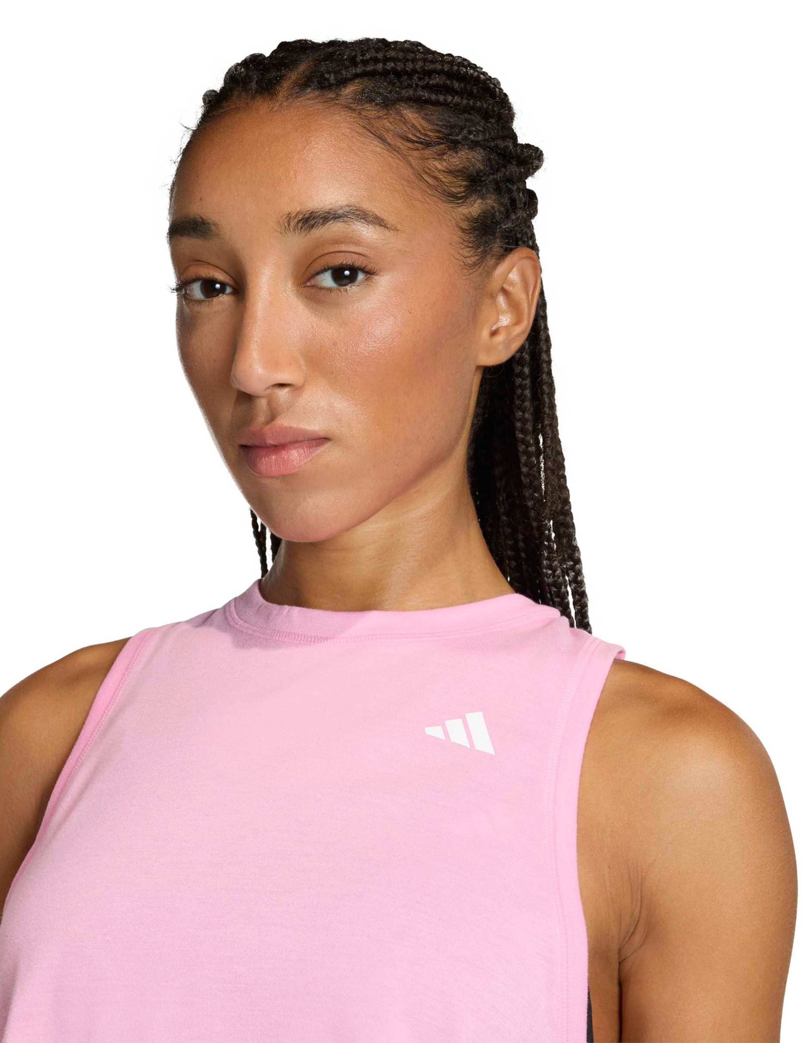 Train Essentials Boxy Gym Crop Vest Top 3 of 6