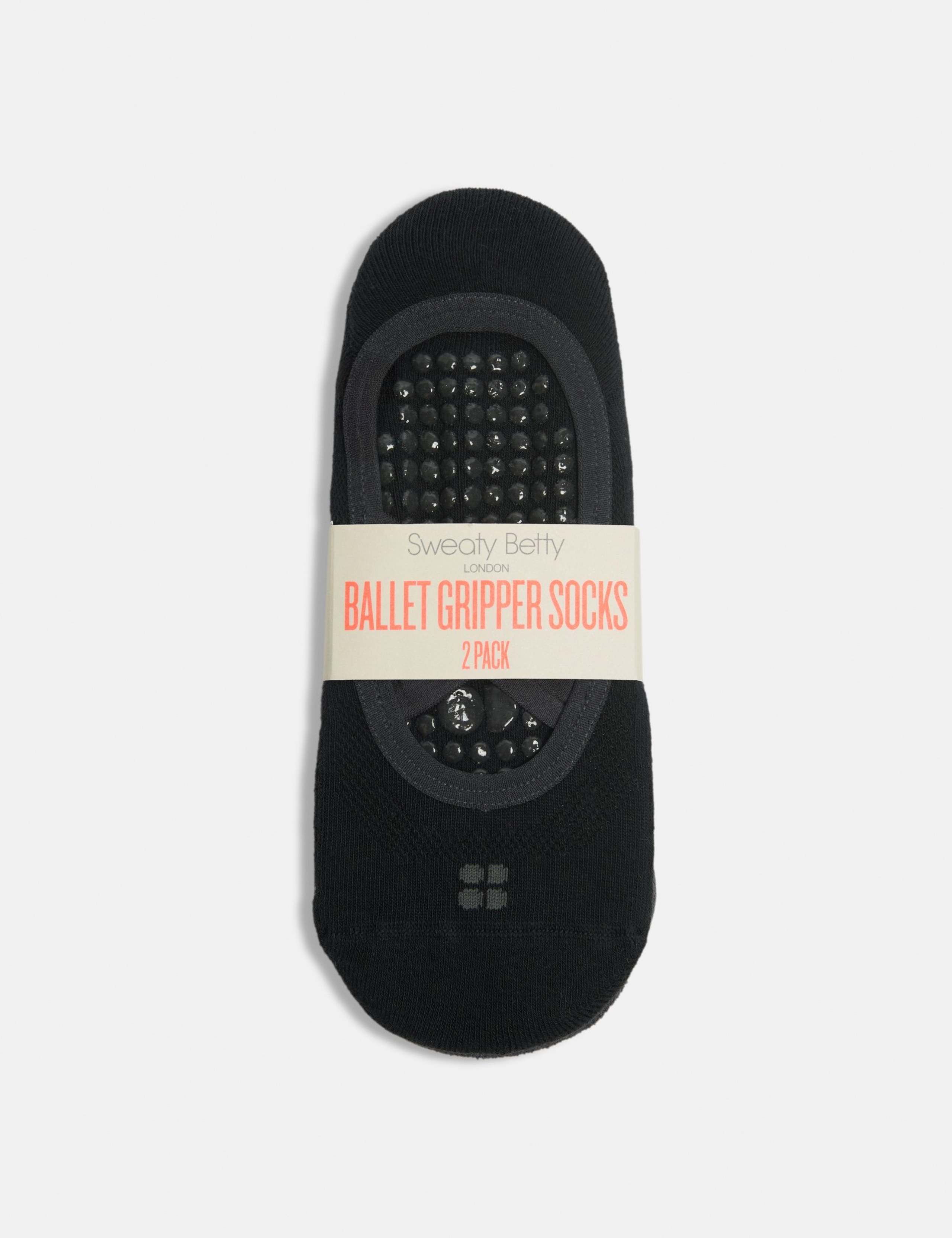 2 Pack Ballet Gripper Cotton Rich Yoga Socks 3 of 4