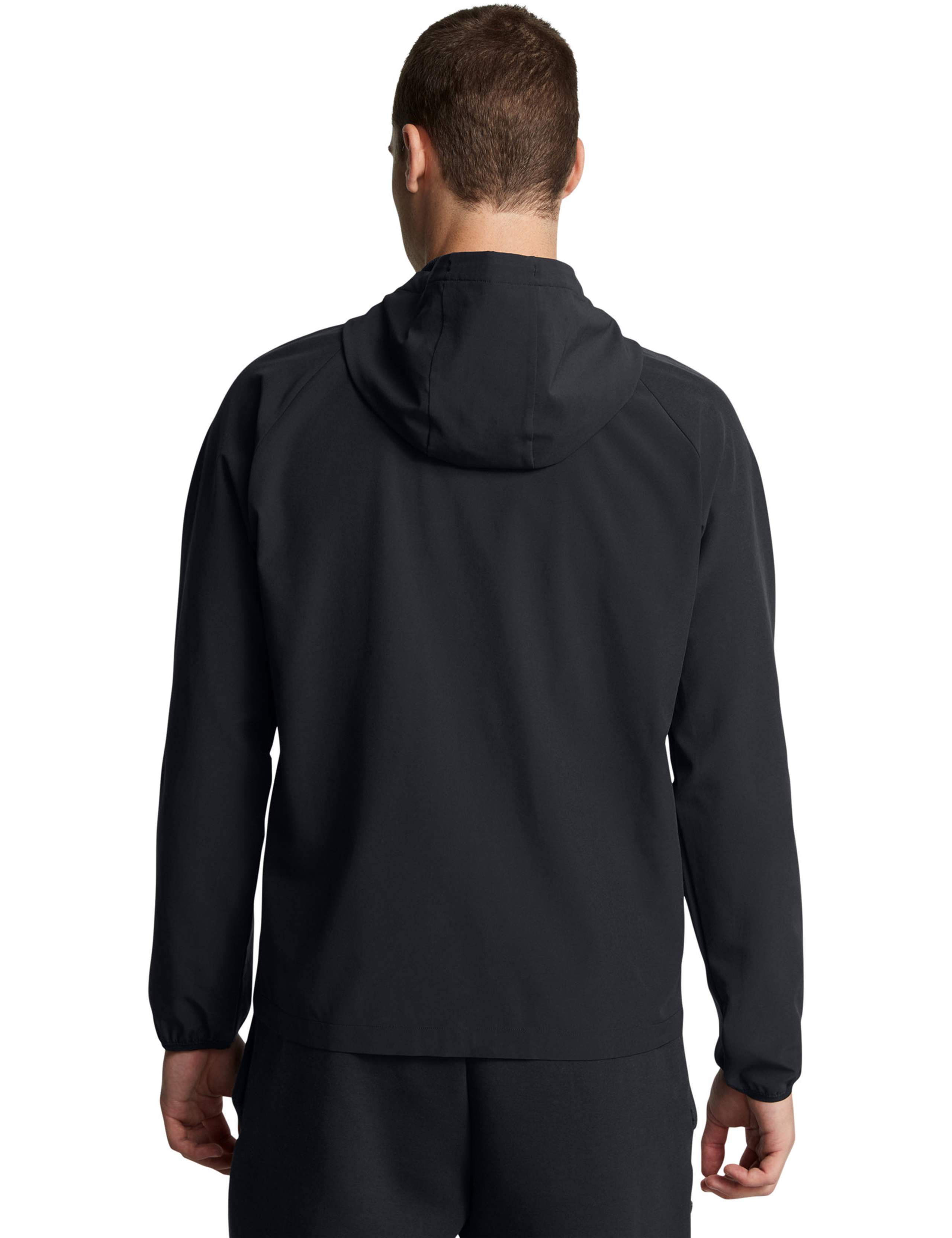 Stretch Woven Windbreaker Sports Jacket 3 of 4