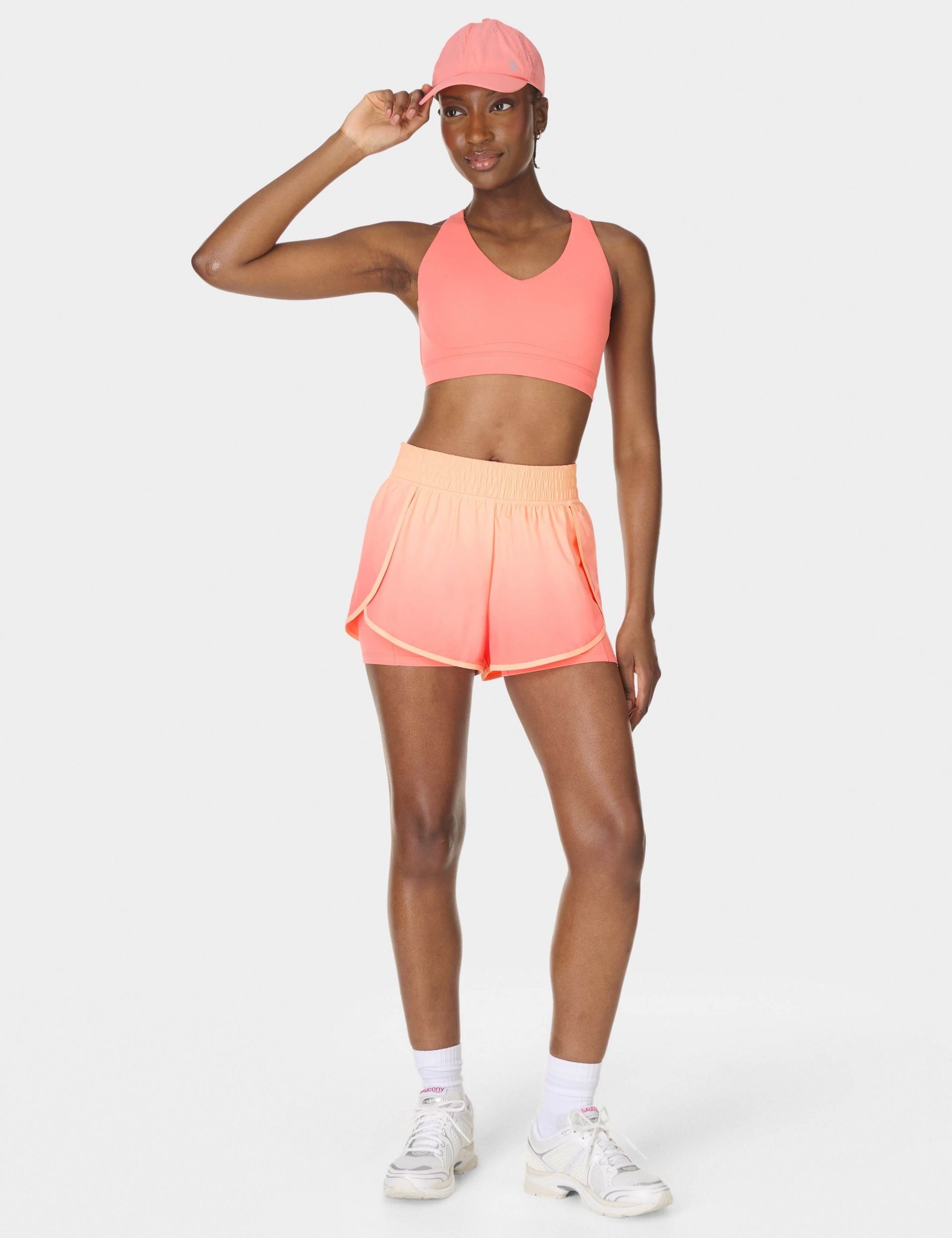 Get Set 2 in 1 High Waisted Sports Shorts 4 of 7
