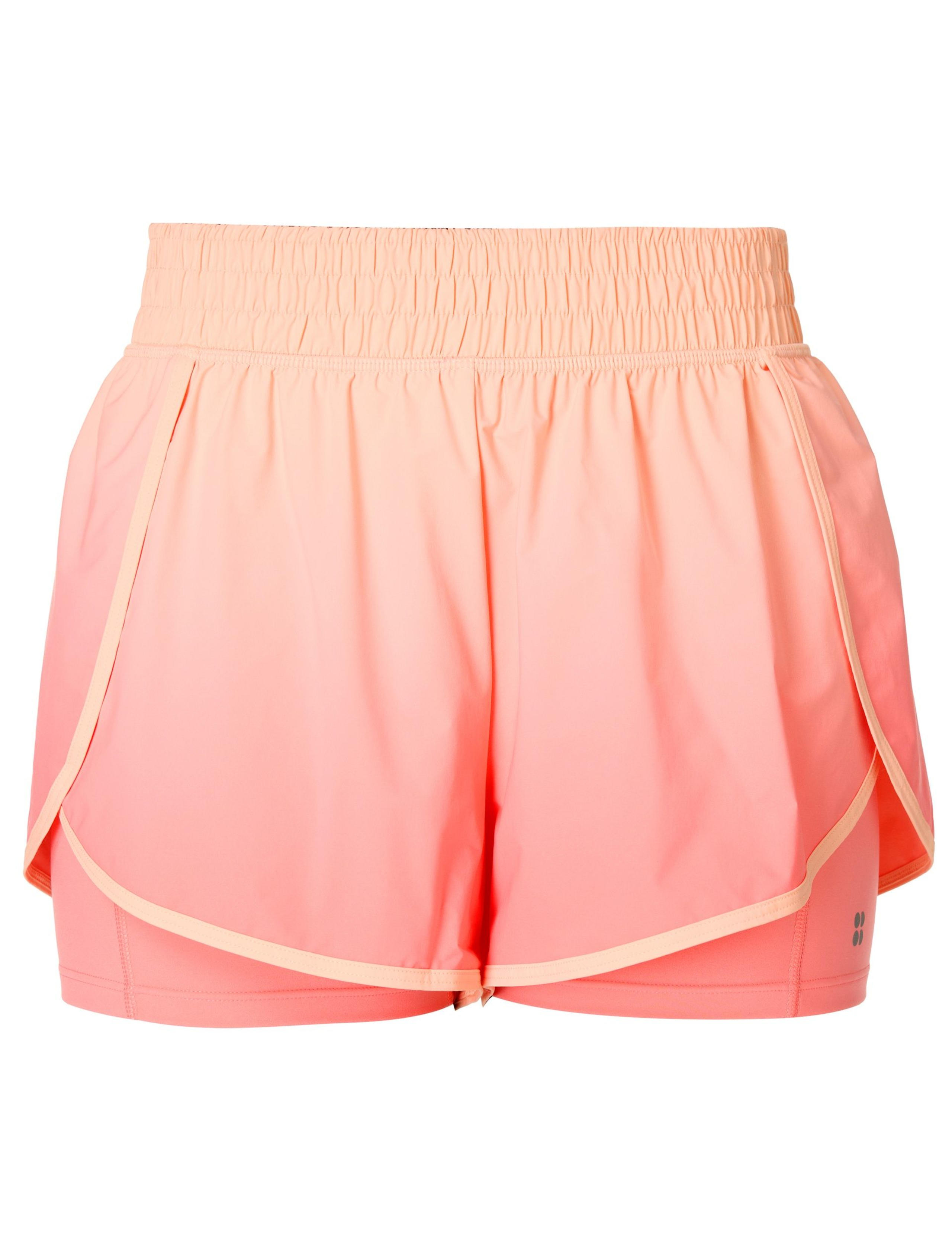 Get Set 2 in 1 High Waisted Sports Shorts 2 of 7