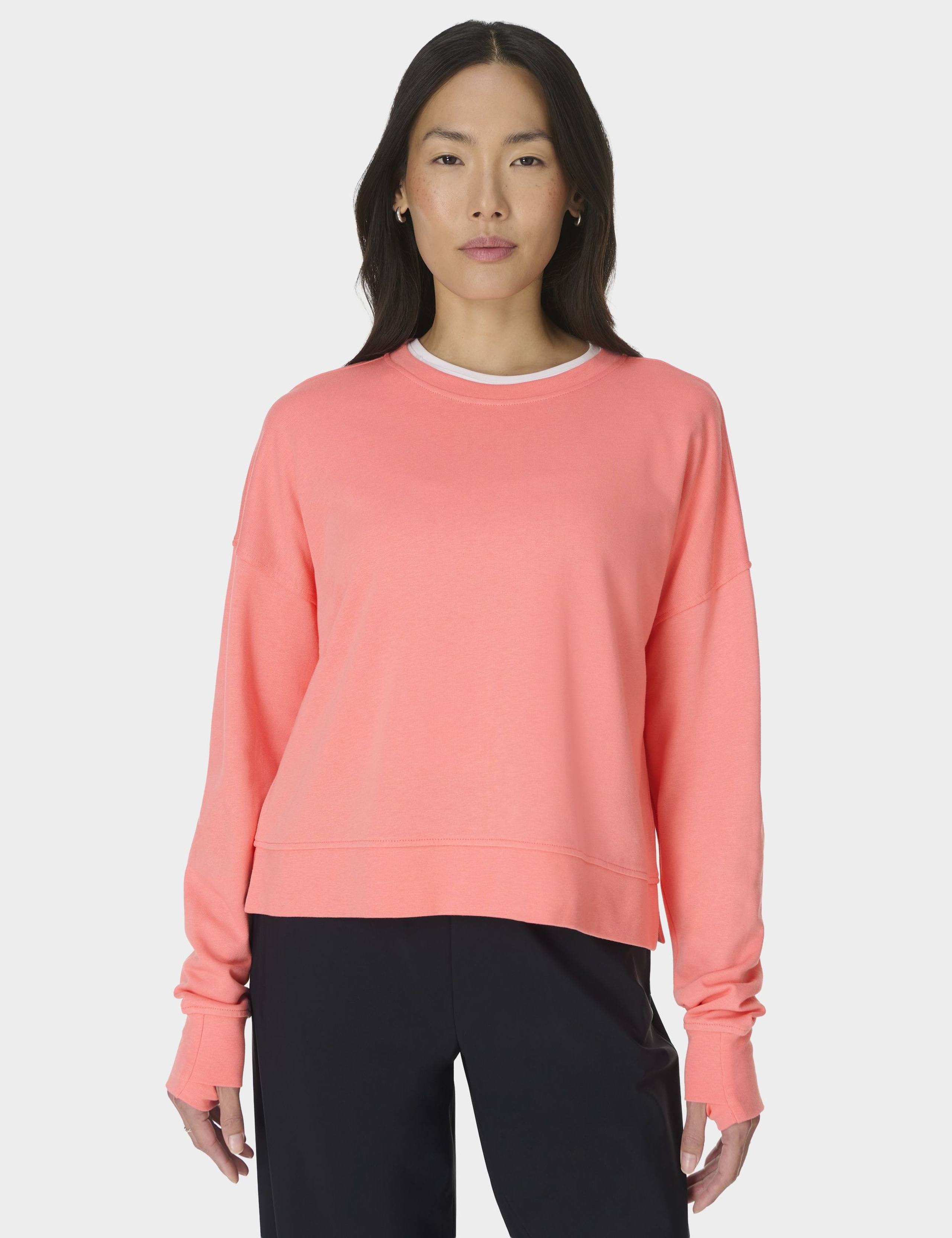 After Class Modal Blend Relaxed Crop Sweatshirt 1 of 7