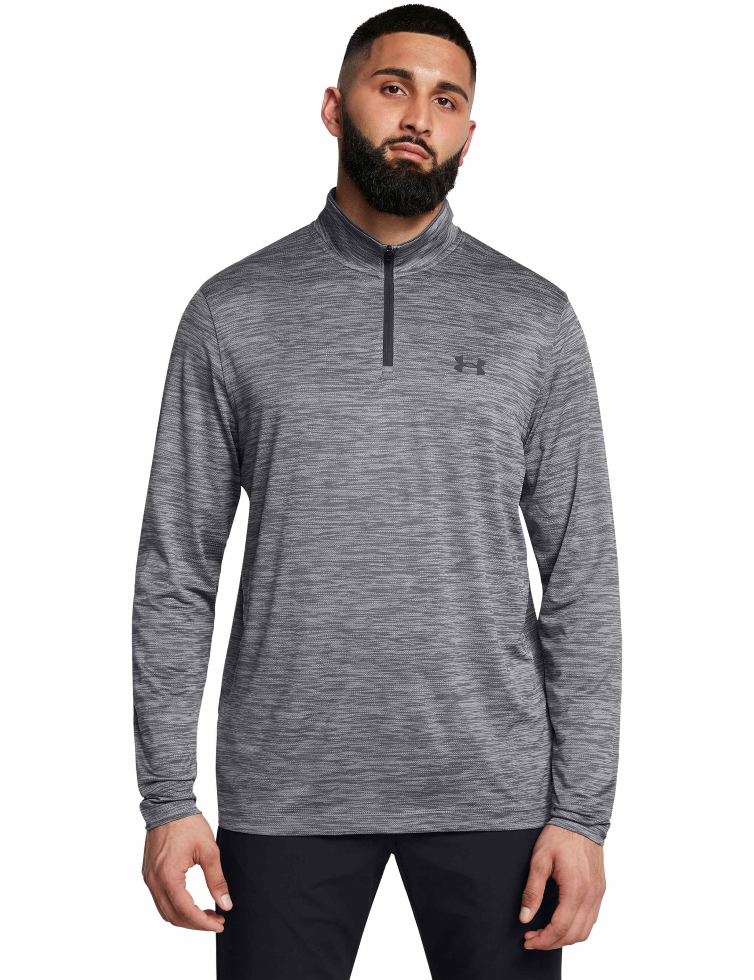 Matchplay Half Zip Funnel Neck Sweatshirt 1 of 3