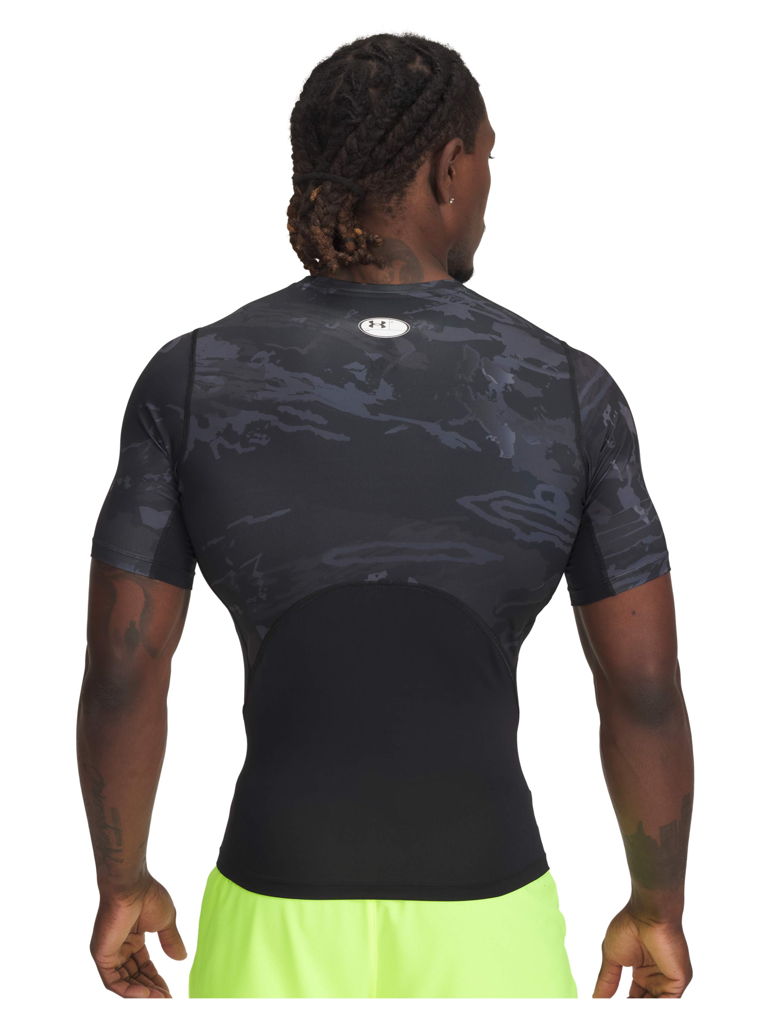 HeatGear Printed Crew Neck Training T-Shirt 2 of 3