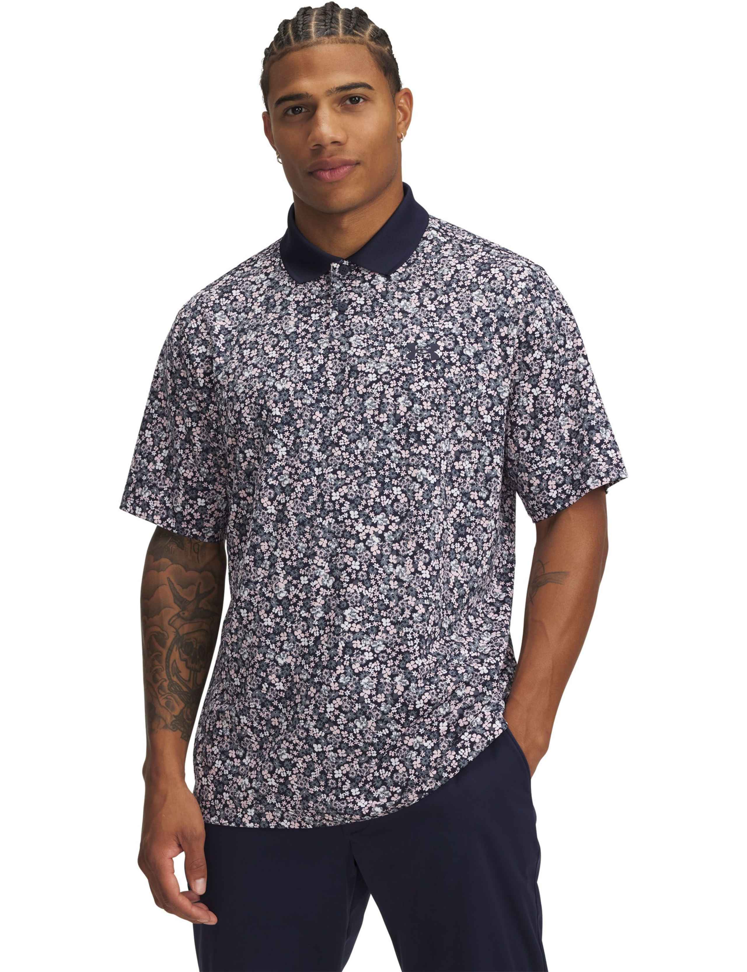 Matchplay Print Polo Shirt 1 of 2
