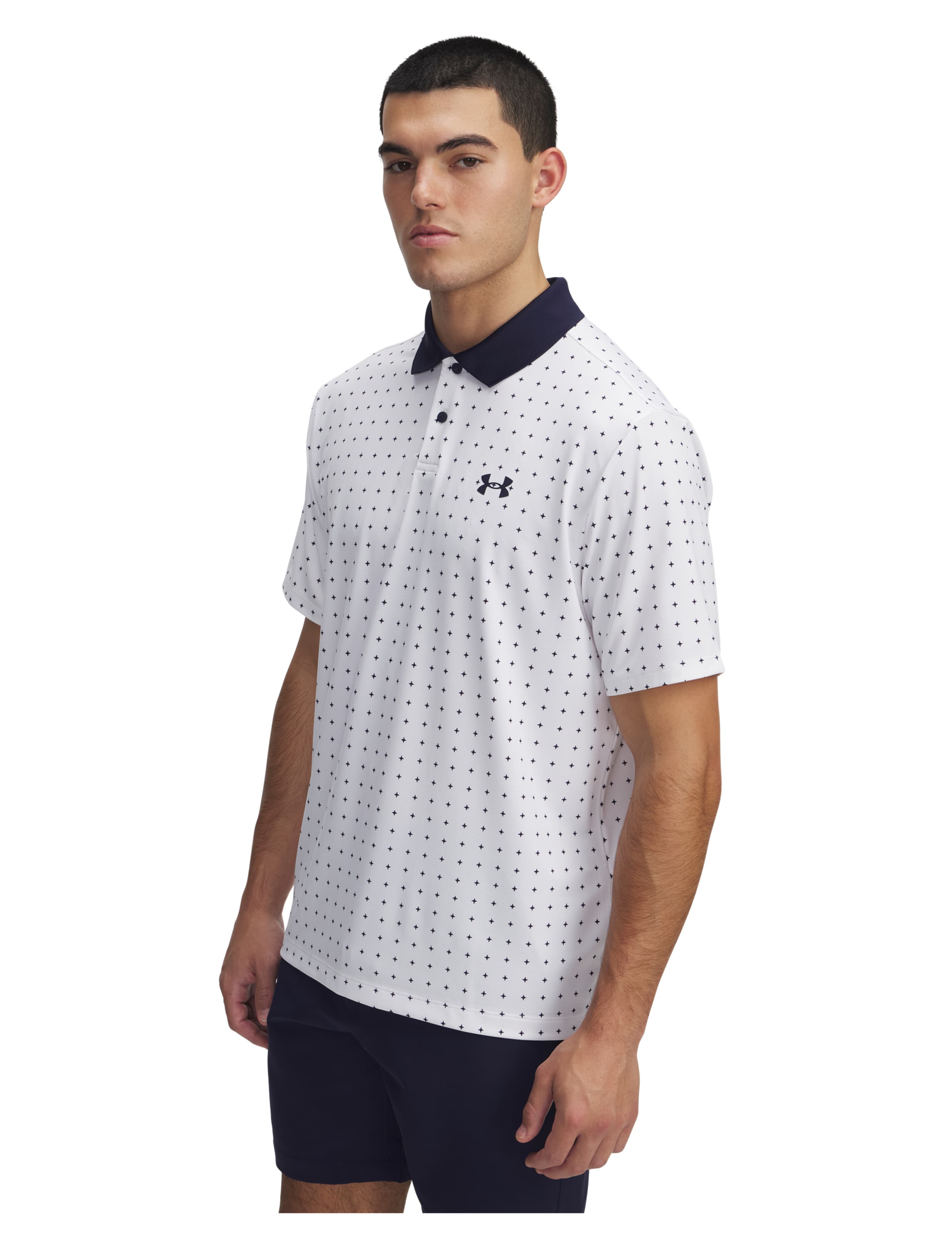 Matchplay Print Polo Shirt 1 of 2