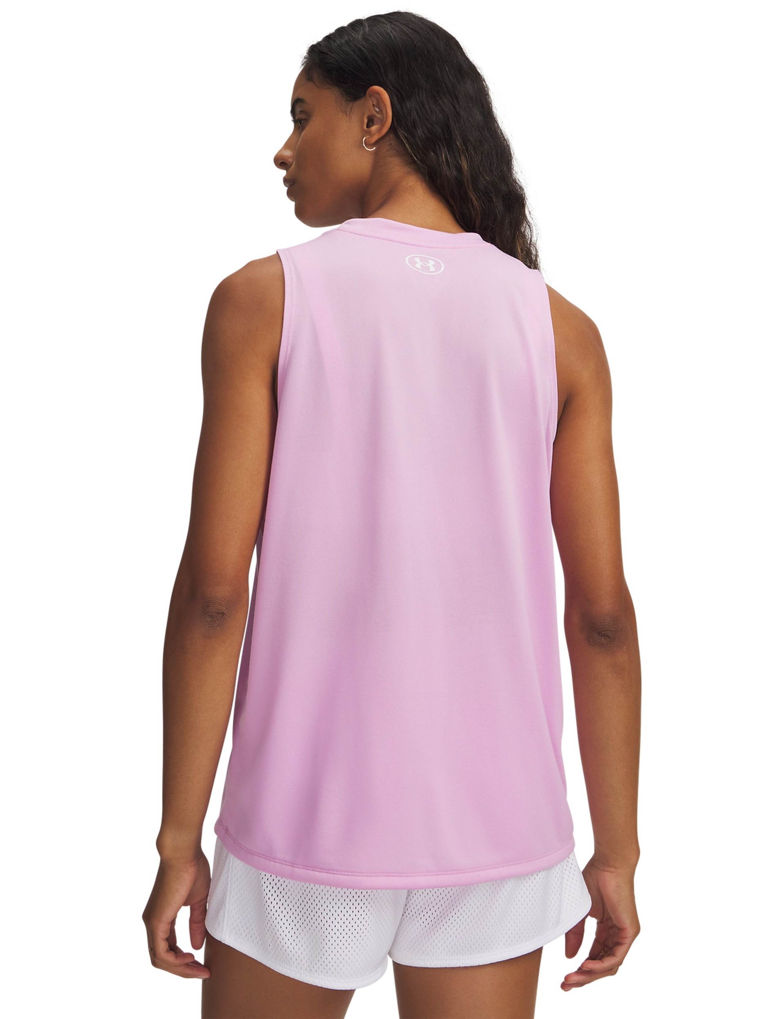 Tech Crew Neck Relaxed Sports Vest Top 2 of 3